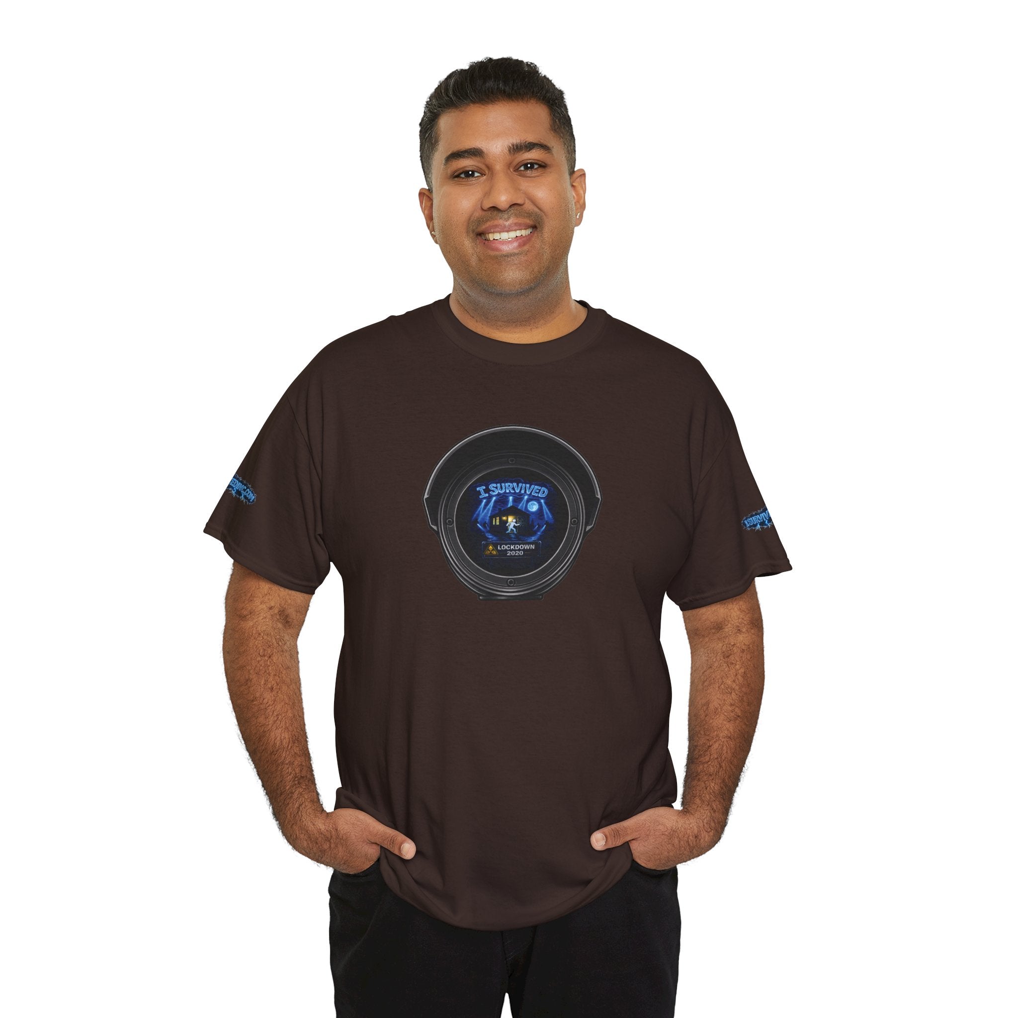 I Survived 2020 — LOCKDOWN S3:E3: Director's Cut Special Edition "Remote Schooling" Unisex Heavy Cotton Tee