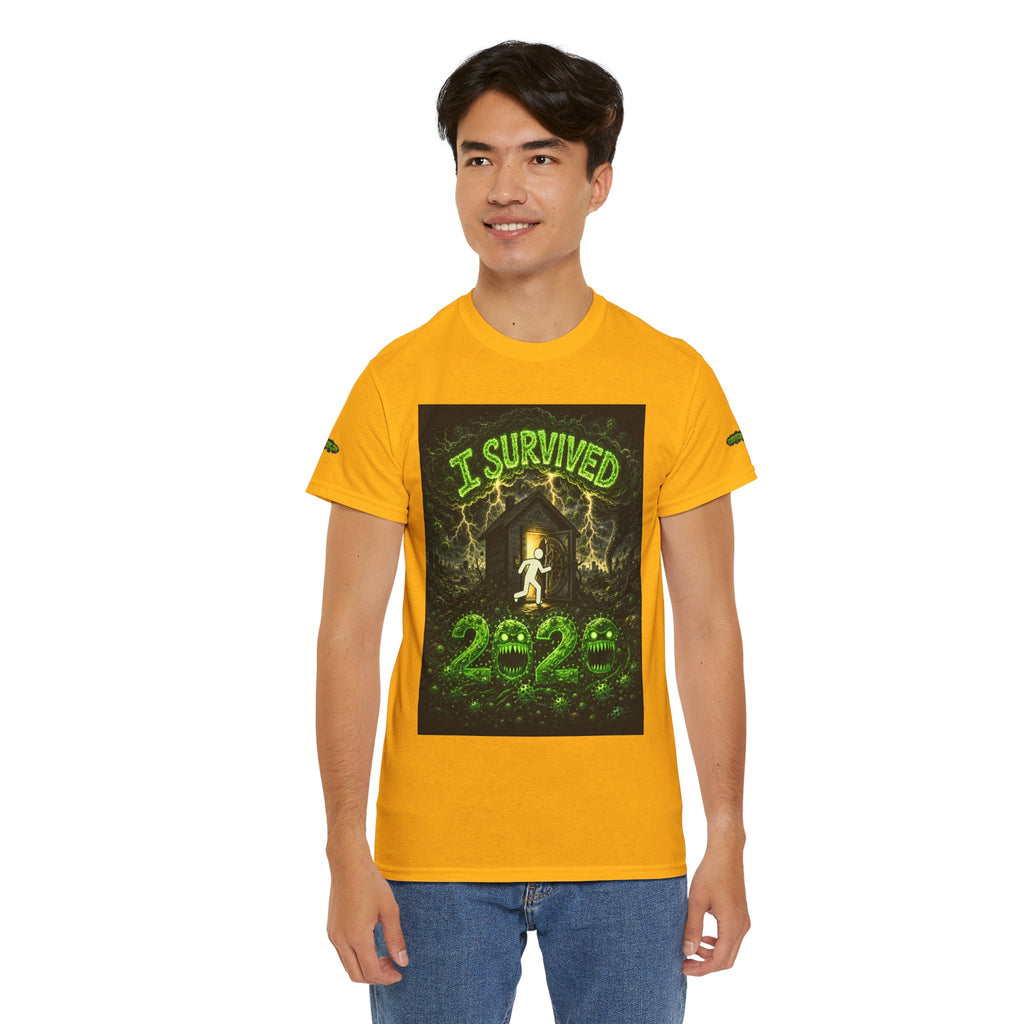 I Survived 2020 — S1:E1 "COVID-19: The Coronavirus" | Pandemic Edition Unisex Heavy Cotton Tee (SPECIAL EDITION)