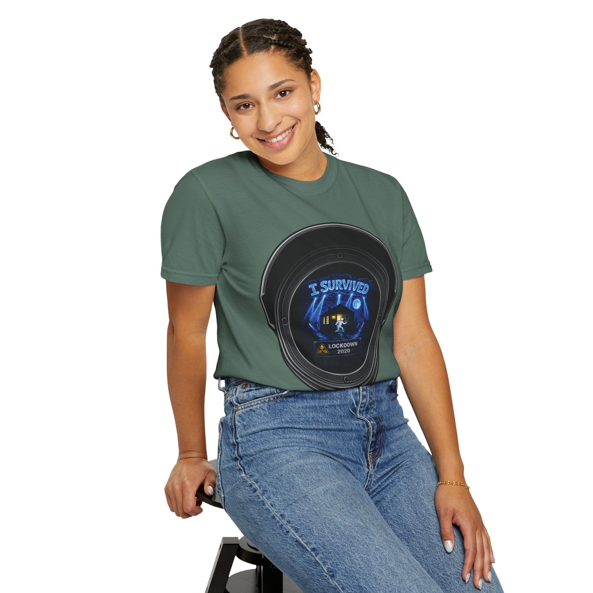 I Survived 2020 — Director's Cut S3:E3 "Remote Schooling" | Lockdown Edition Documentary Unisex Garment-Dyed T-shirt