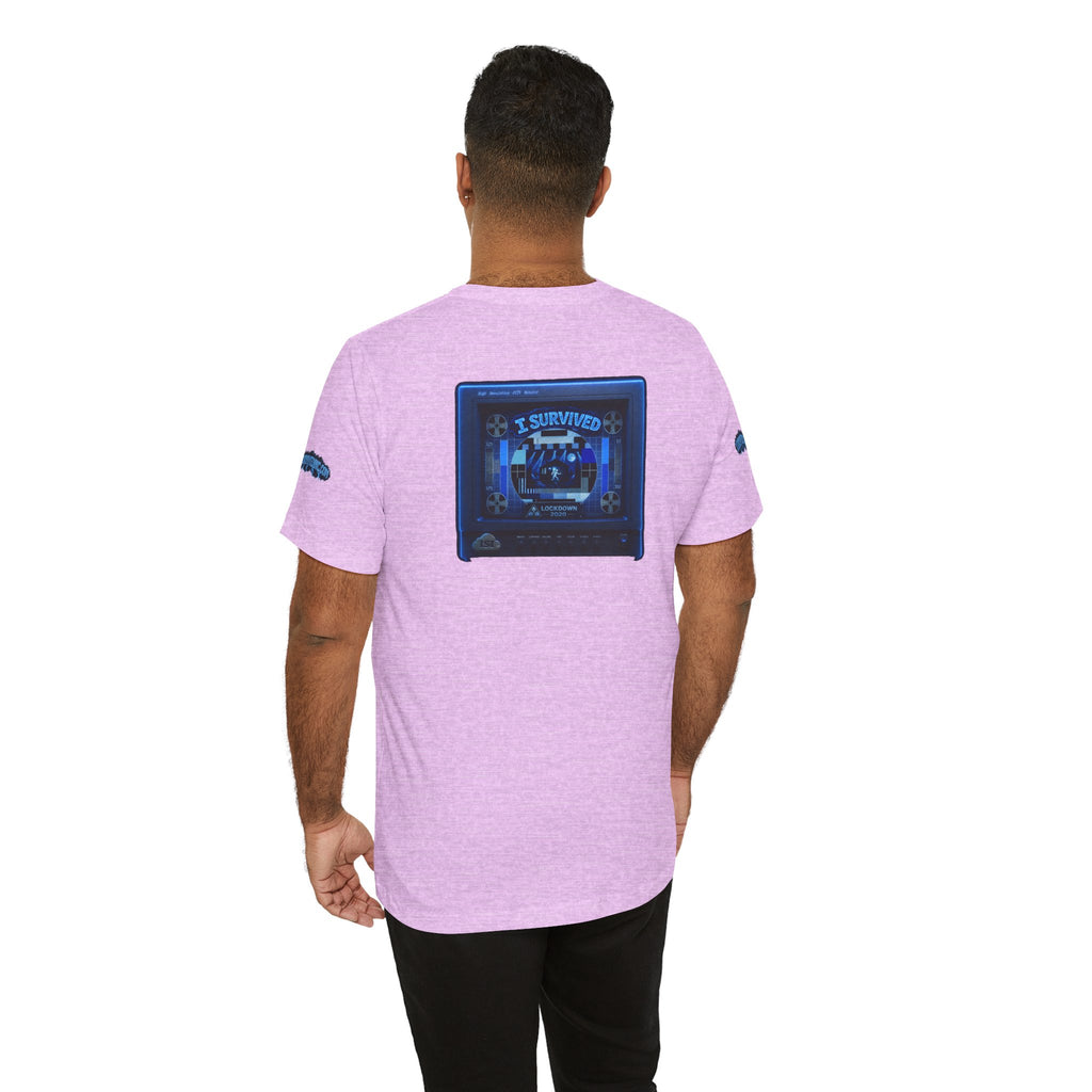 I Survived 2020 — "Please Stand By" Test Pattern Tee Lockdown Special Edition Summer Exclusive Unisex Jersey Short Sleeve Tee