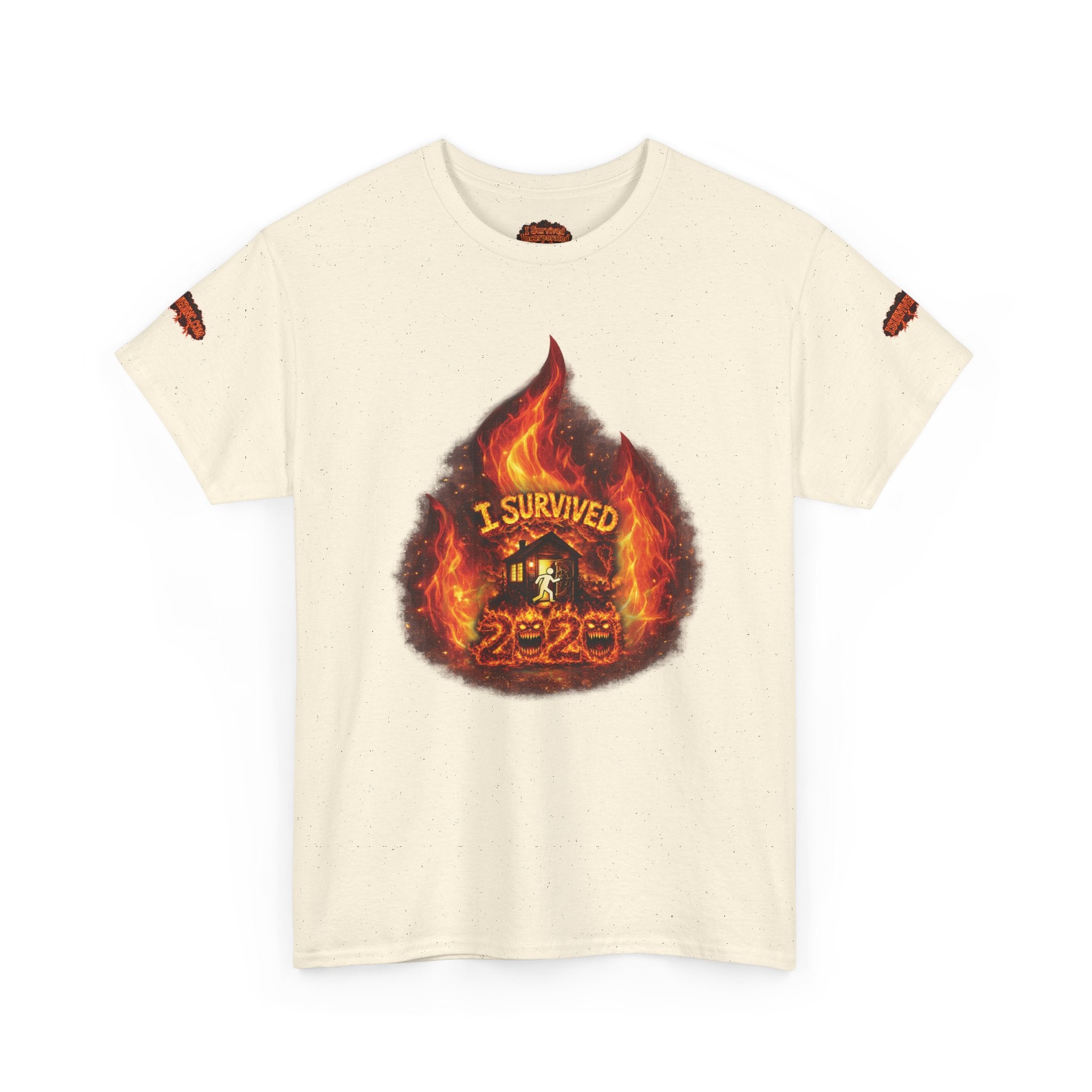 I Survived 2020 — Director's Cut S2:E3 "The California Wildfires" | Wildfire Edition Memorial Unisex Heavy Cotton Tee (SPECIAL EDITION)