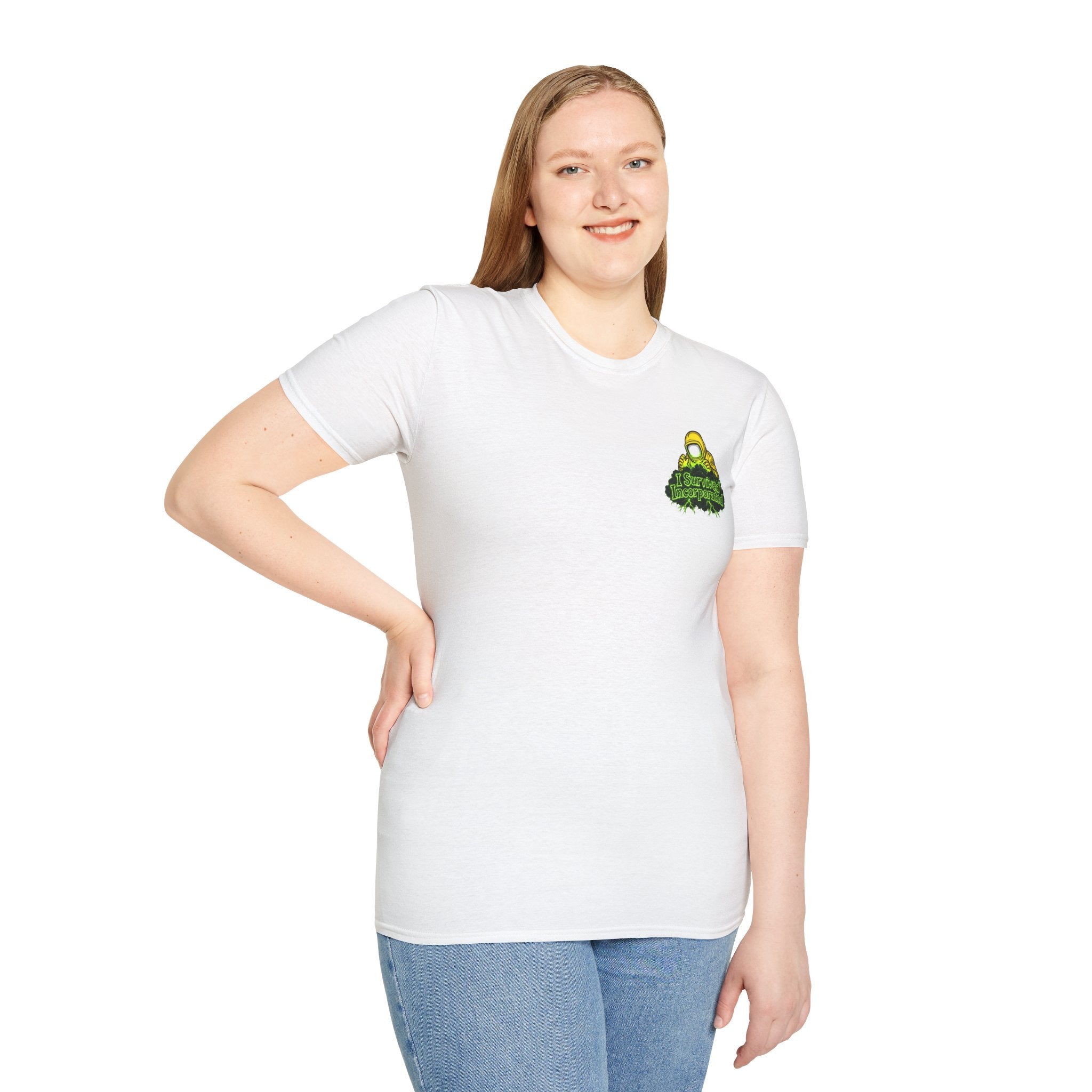 I Survived 2020 — "Please Stand By" Test Pattern Toxic Signal Tee Summer Premiere Unisex Softstyle T-Shirt