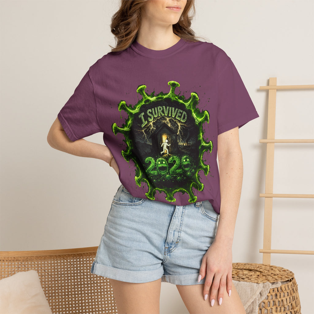 I Survived 2020 — Director's Cut S1:E3 "The Jab!" | Pandemic Edition Unisex Garment-Dyed T-shirt