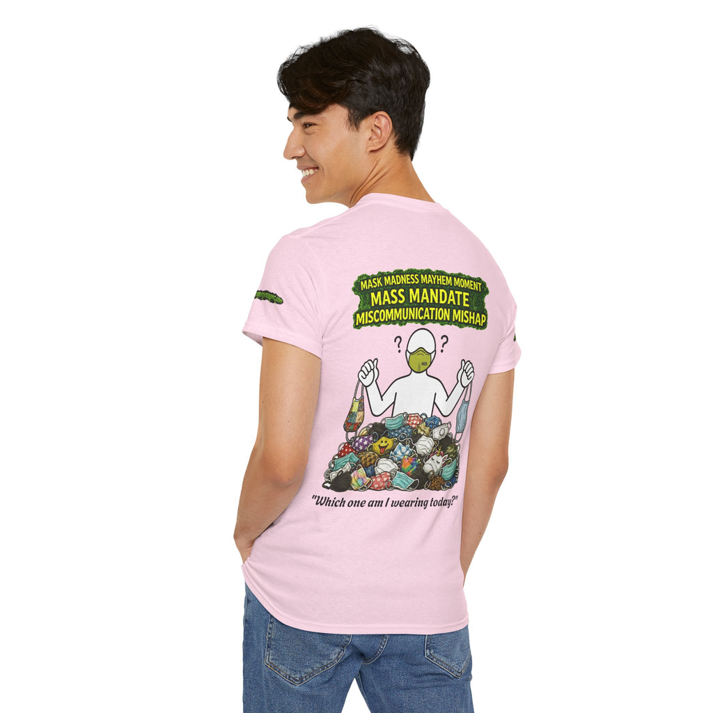 I Survived 2020 — PANDEMIC S1:E4: Director's Cut Special Edition "Mask Madness" Unisex Heavy Cotton Tee