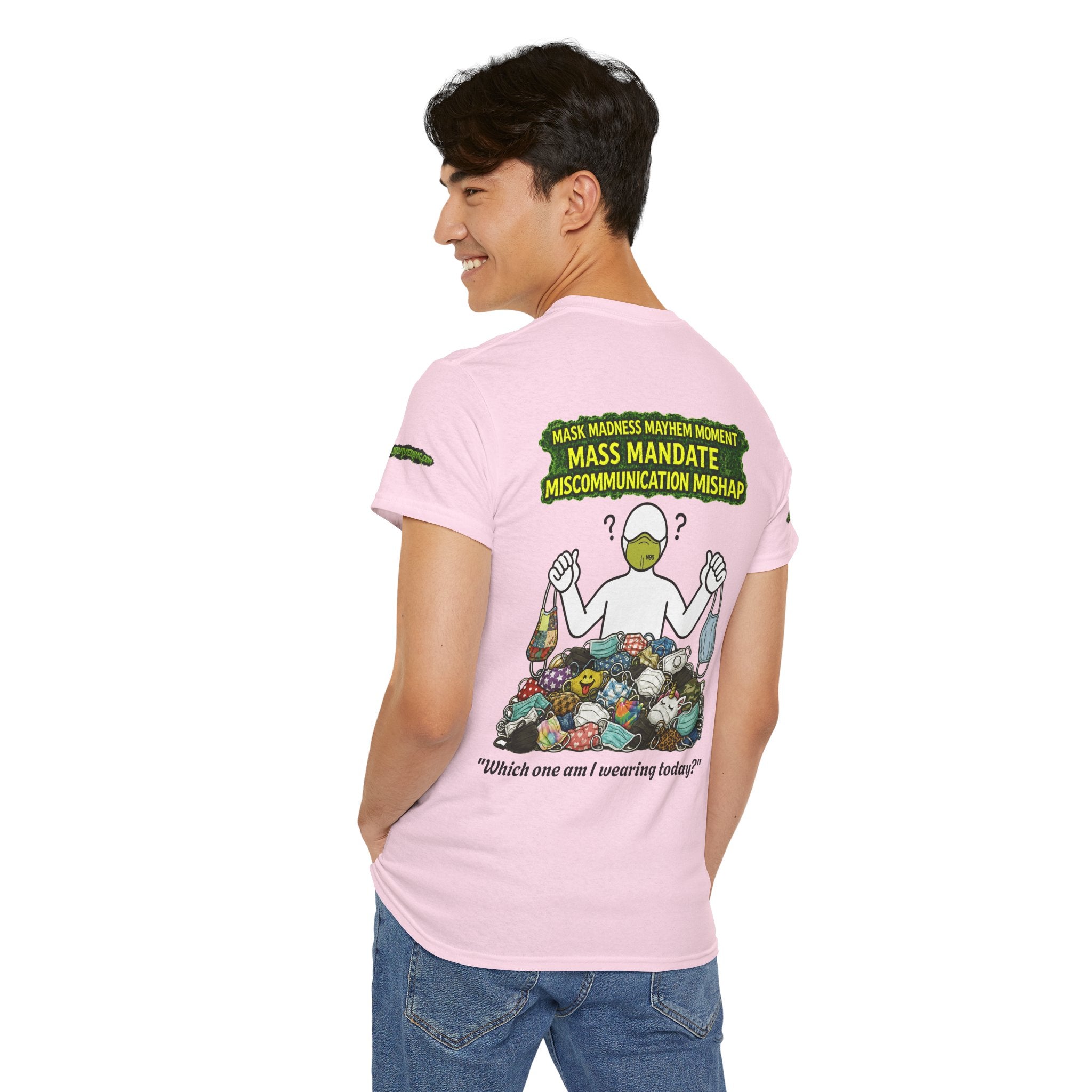 I Survived 2020 — PANDEMIC S1:E4: Director's Cut Special Edition "Mask Madness" Unisex Heavy Cotton Tee
