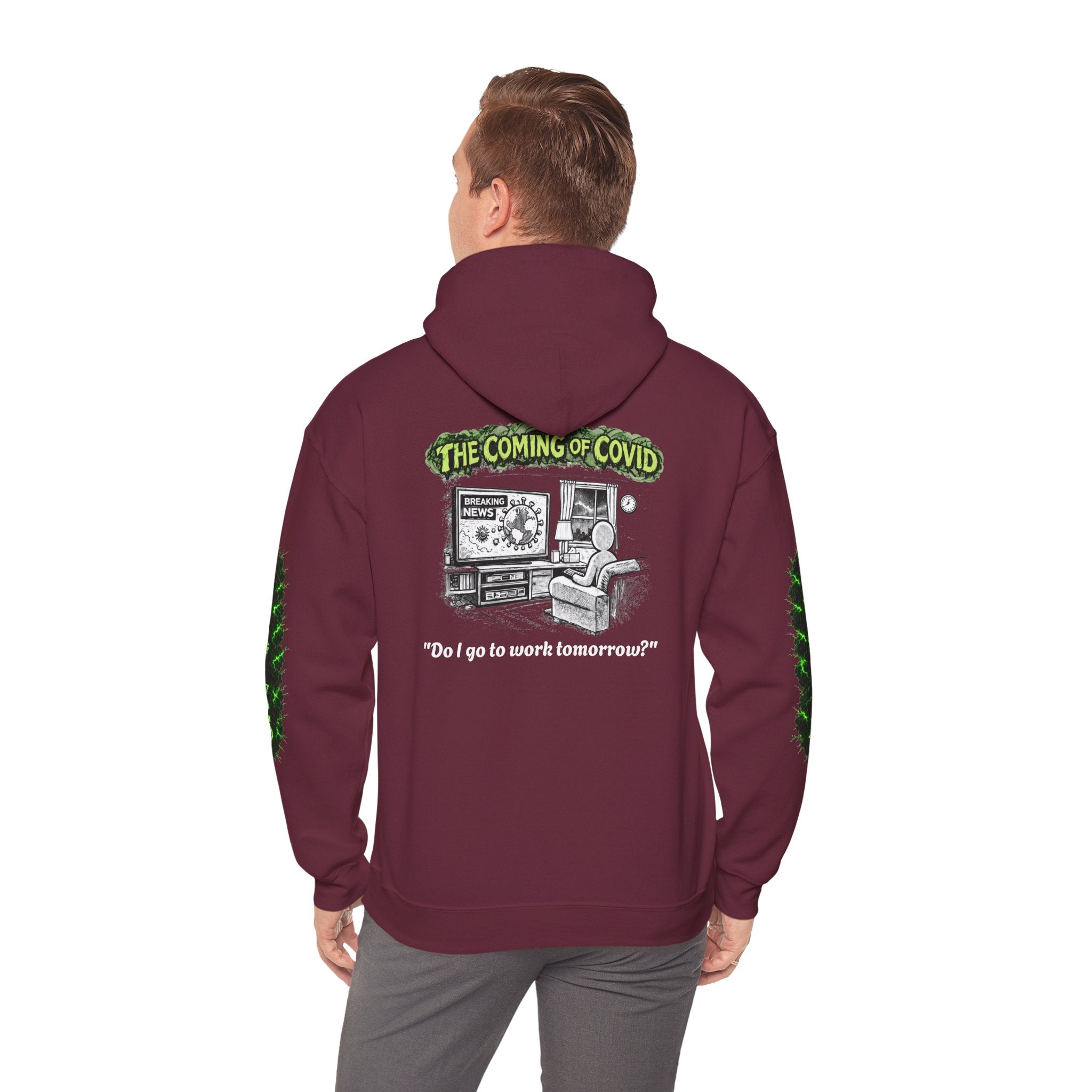 I Survived 2020 — Director's Cut S1:E2 "The Coming of COVID" | Pandemic Edition Hoodie Sweatshirt