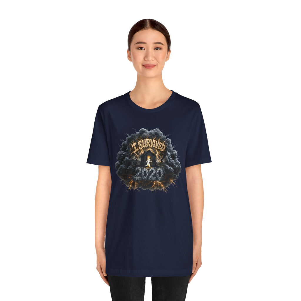 I Survived 2020 — Director's Cut Original Design Teaser Tee | Season 1 Premiere Drop Unisex Jersey Short Sleeve Tee