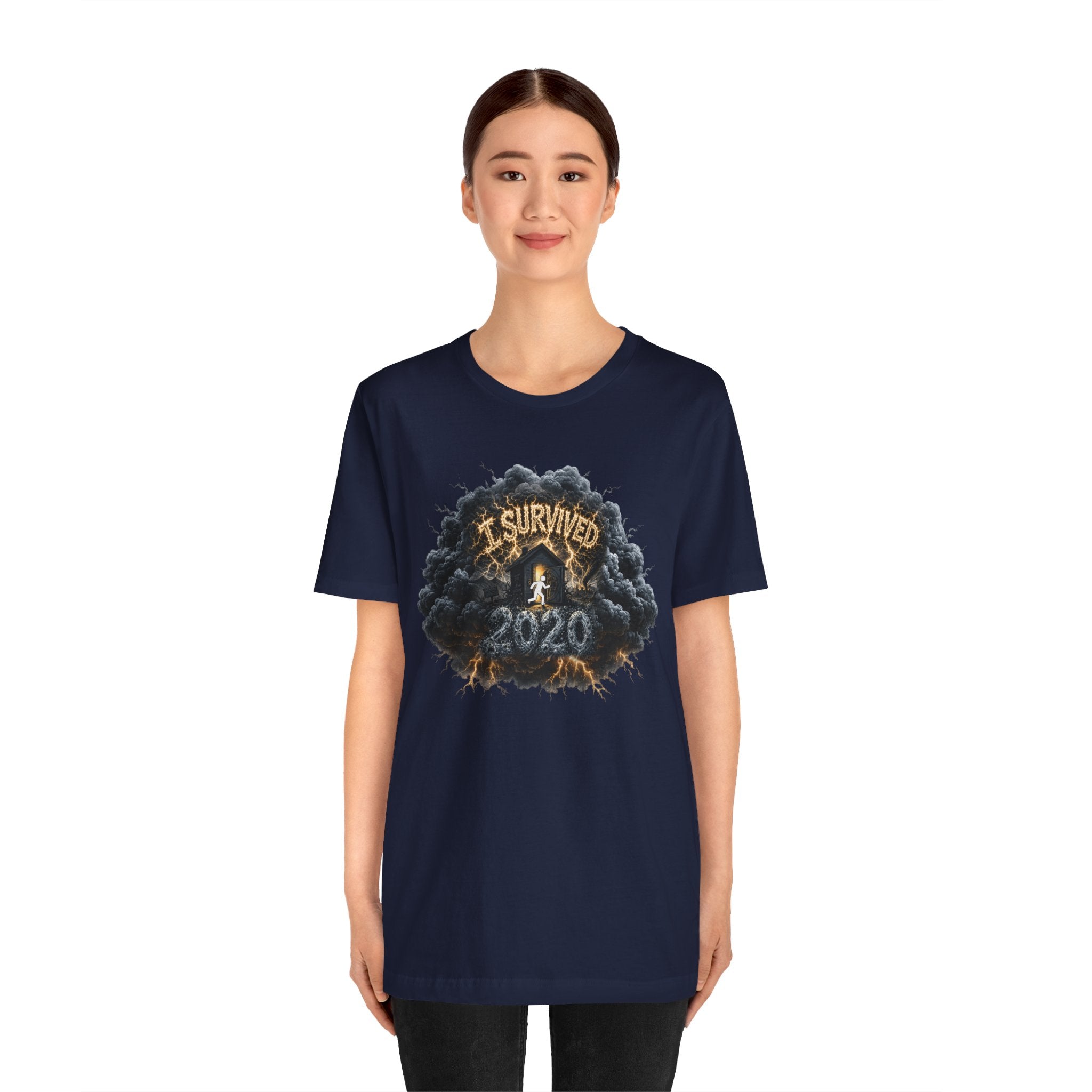I Survived 2020 — Director's Cut Original Design Teaser Tee | Season 1 Premiere Drop Unisex Jersey Short Sleeve Tee