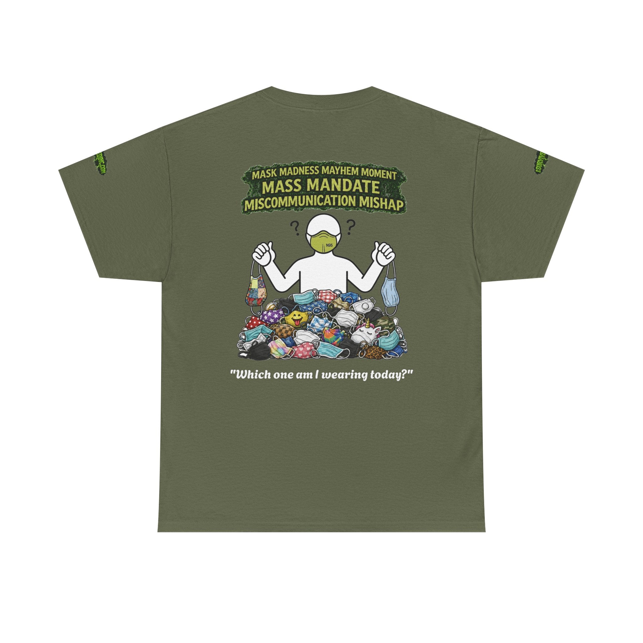 I Survived 2020 — Director's Cut S1:E4 "Mask Madness Mayhem Moment" | Pandemic Edition Unisex Heavy Cotton Tee (SPECIAL EDITION)