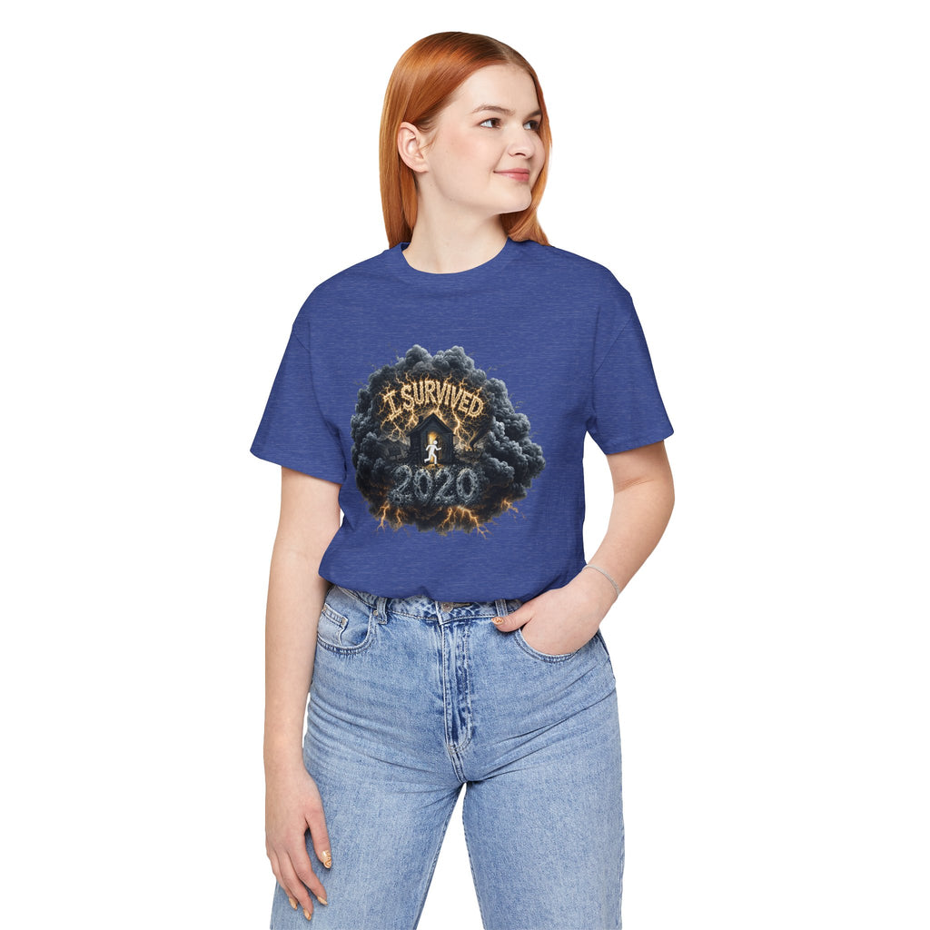 I Survived 2020 — Director's Cut Original Design Teaser Tee | Season 1 Premiere Drop Unisex Jersey Short Sleeve Tee