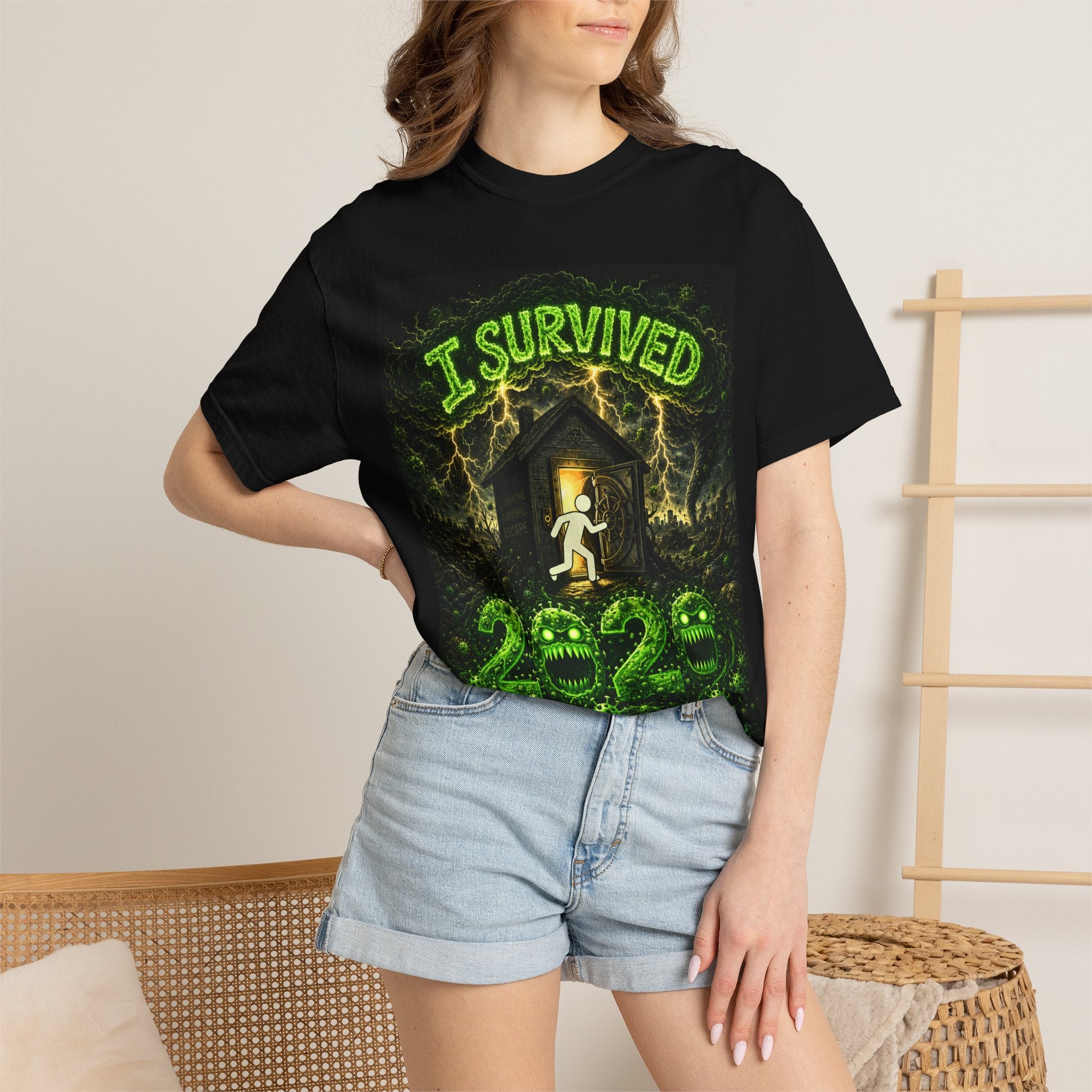 I Survived 2020 — S1:E5 "Delivery Doomsday" | Pandemic Edition Unisex Garment-Dyed T-shirt