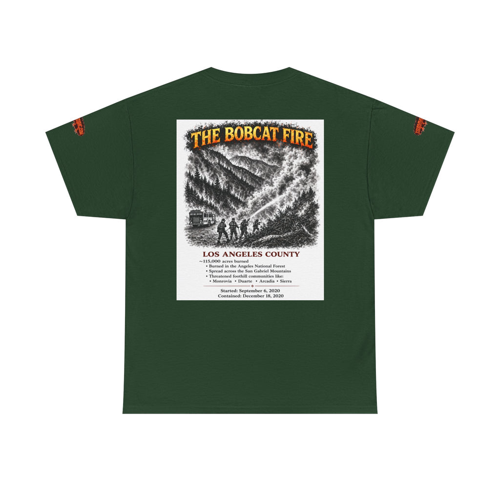 I Survived 2020 — S2:E2 "The Bobcat Fire" | Wildfire Edition Memorial Unisex Heavy Cotton Tee (SPECIAL EDITION)