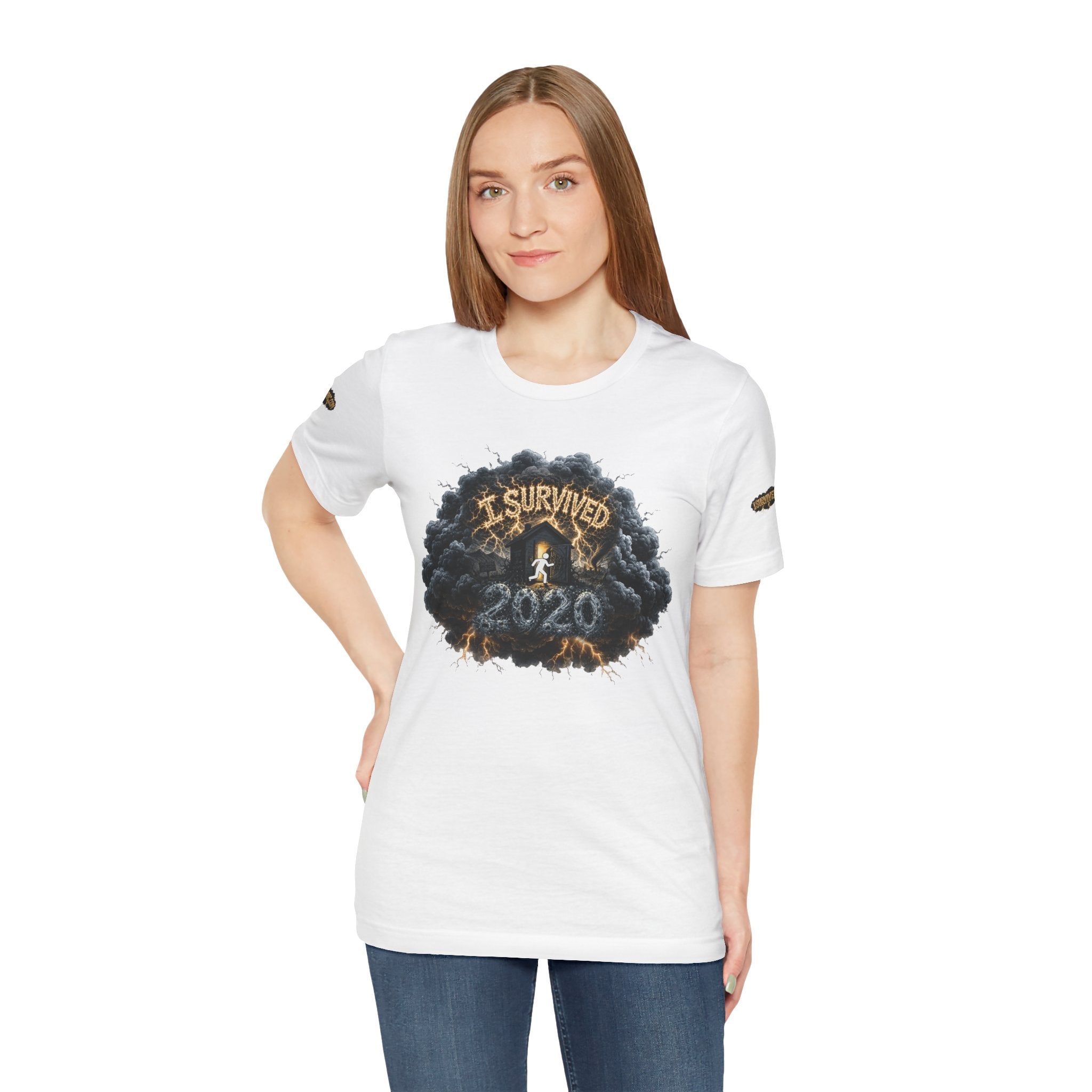 I Survived 2020 — Director's Cut Original Design Teaser Tee | Season 1 Premiere Drop Unisex Jersey Short Sleeve Tee