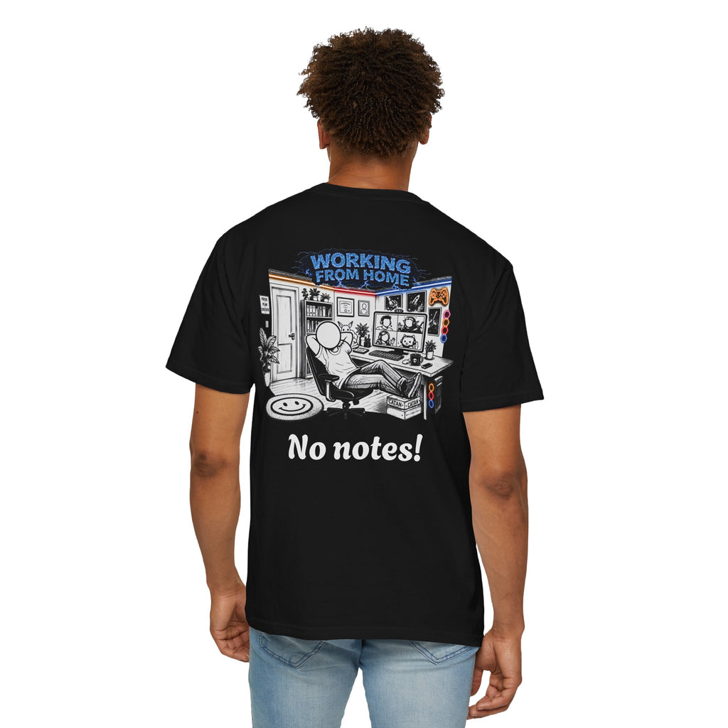 I Survived 2020 — LOCKDOWN S3:E4: "Working From Home" Unisex Garment-Dyed T-shirt