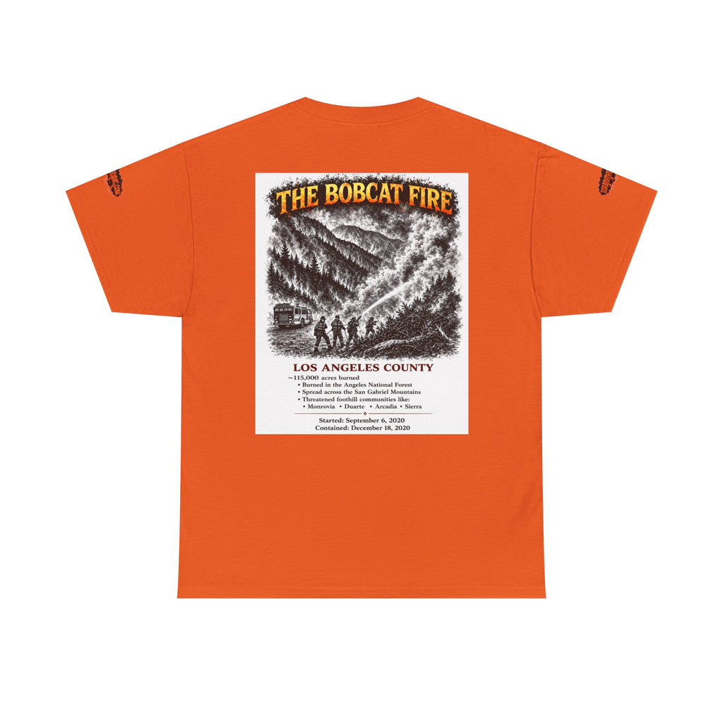 I Survived 2020 — S2:E2 "The Bobcat Fire" | Wildfire Edition Memorial Unisex Heavy Cotton Tee (SPECIAL EDITION)