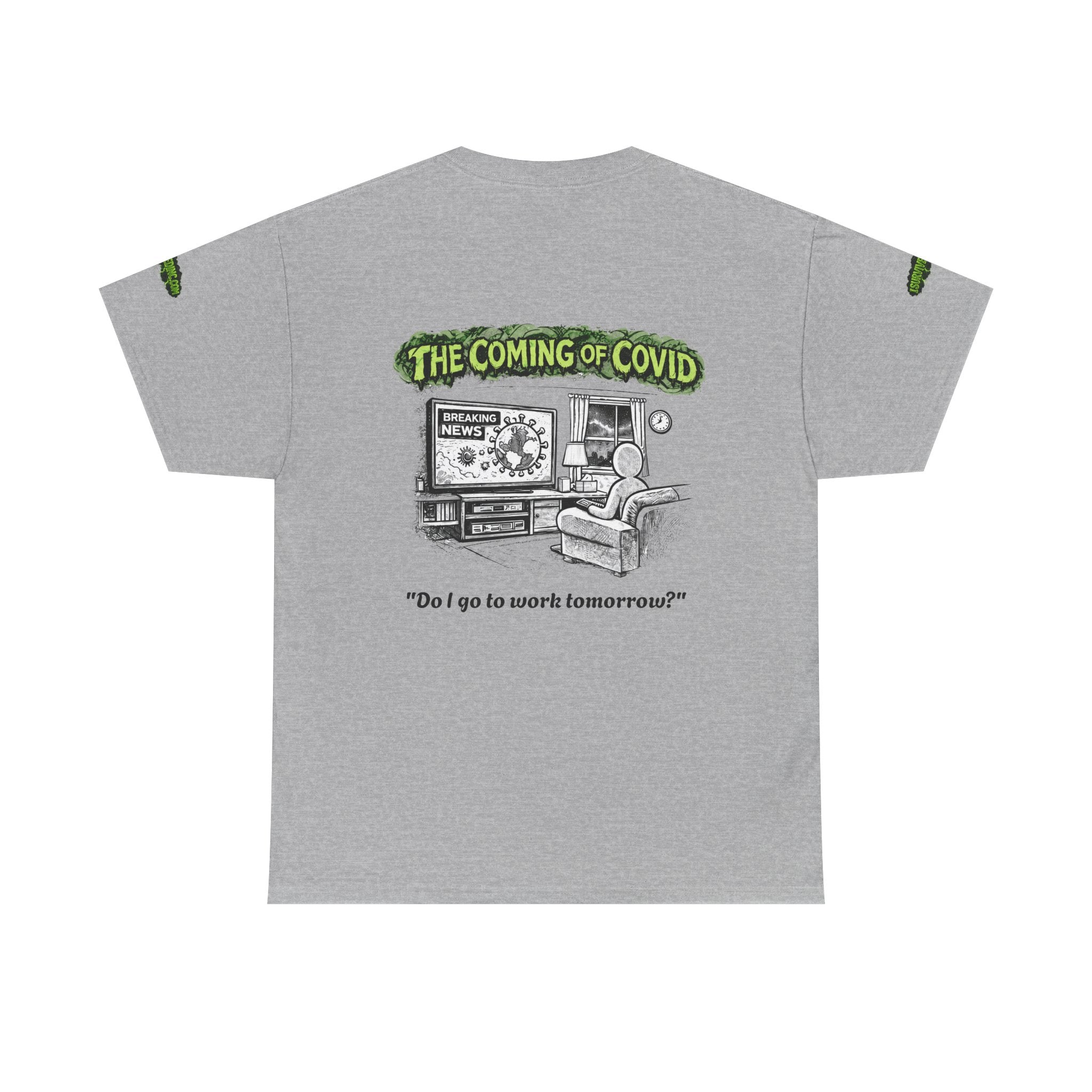 I Survived 2020 — S1:E2 "The Coming of COVID" | Pandemic Edition Unisex Heavy Cotton Tee (SPECIAL EDITION)