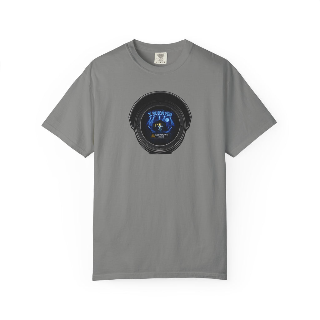 I Survived 2020 —  LOCKDOWN S3:E3: Director's Cut "Remote Schooling" Unisex Garment-Dyed T-shirt