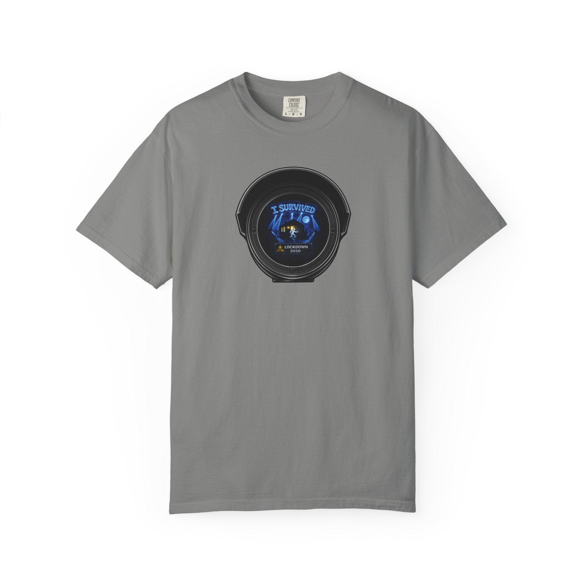 I Survived 2020 —  LOCKDOWN S3:E3: Director's Cut "Remote Schooling" Unisex Garment-Dyed T-shirt