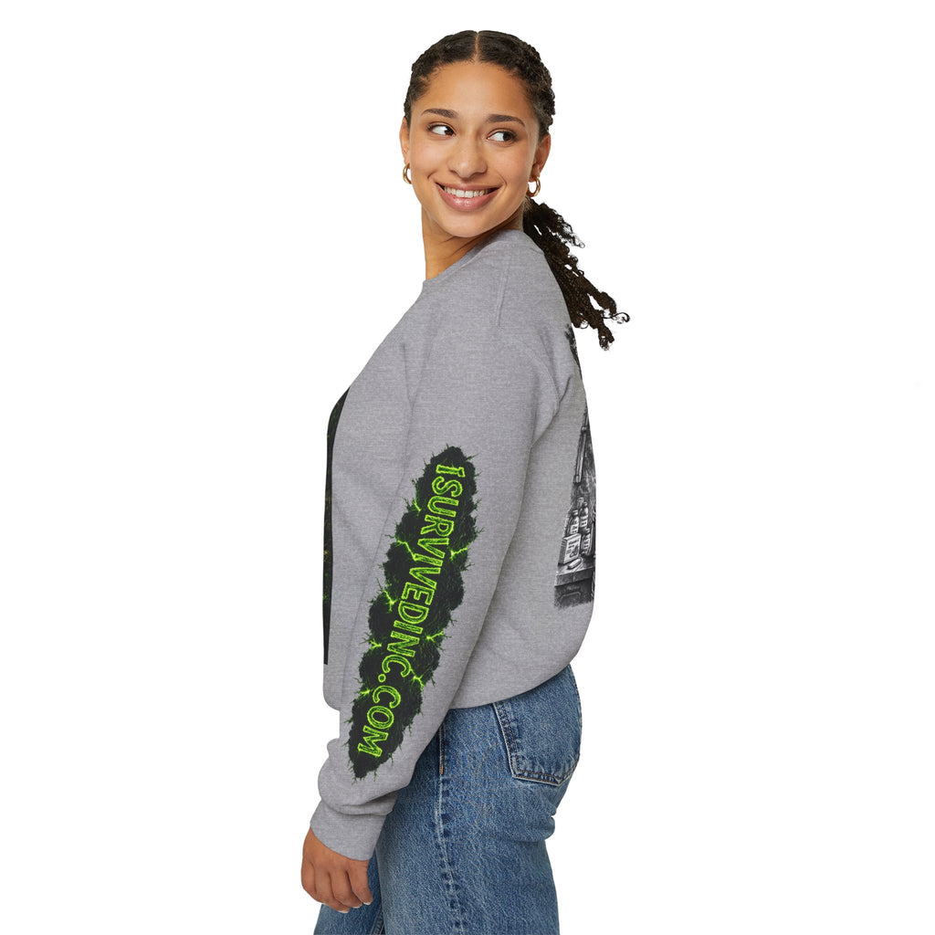 I Survived 2020 — S1:E1 "COVID-19: The Coronavirus" | Pandemic Edition Unisex Heavy Blend™ Crewneck Sweatshirt