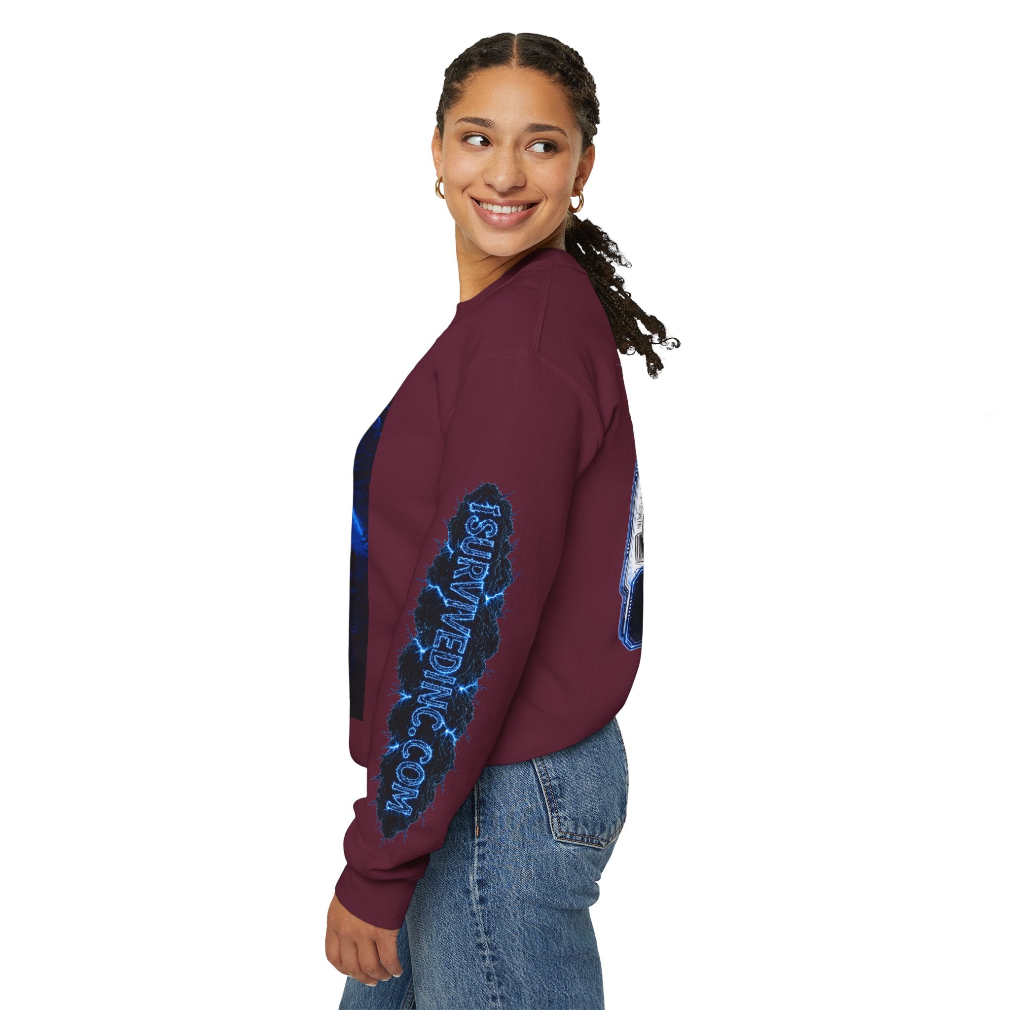 I Survived 2020 — LOCKDOWN S3:E2: Special Edition "Dating Under Lockdown" Unisex Heavy Blend™ Crewneck Sweatshirt