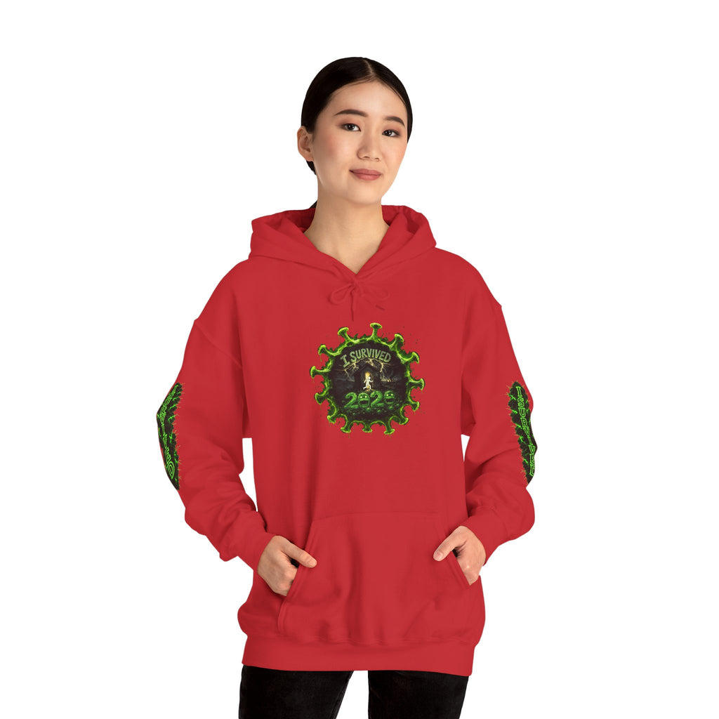 I Survived 2020 — Director's Cut S1:E2 "The Coming of COVID" | Pandemic Edition Hoodie Sweatshirt