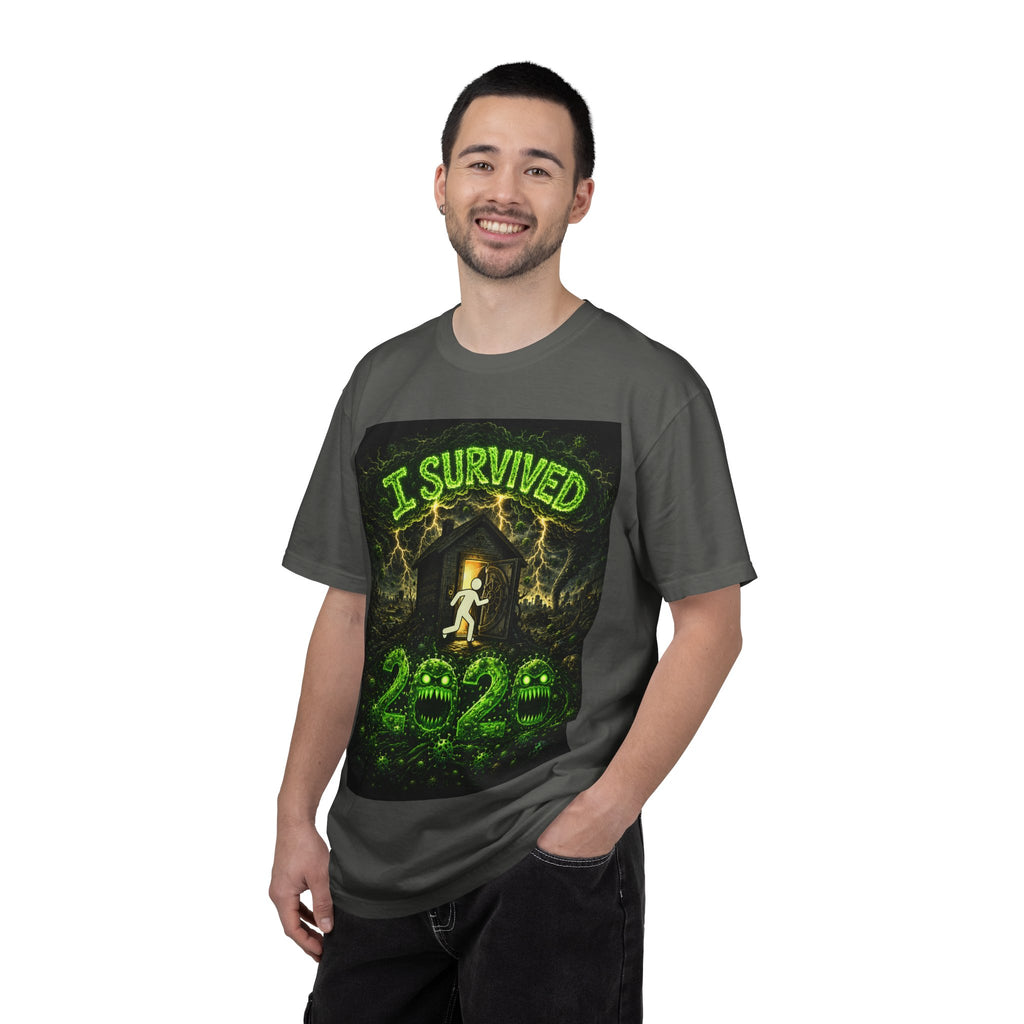I Survived 2020 — S1:E3 "The Jab!" | Pandemic Edition Unisex Garment-Dyed T-shirt