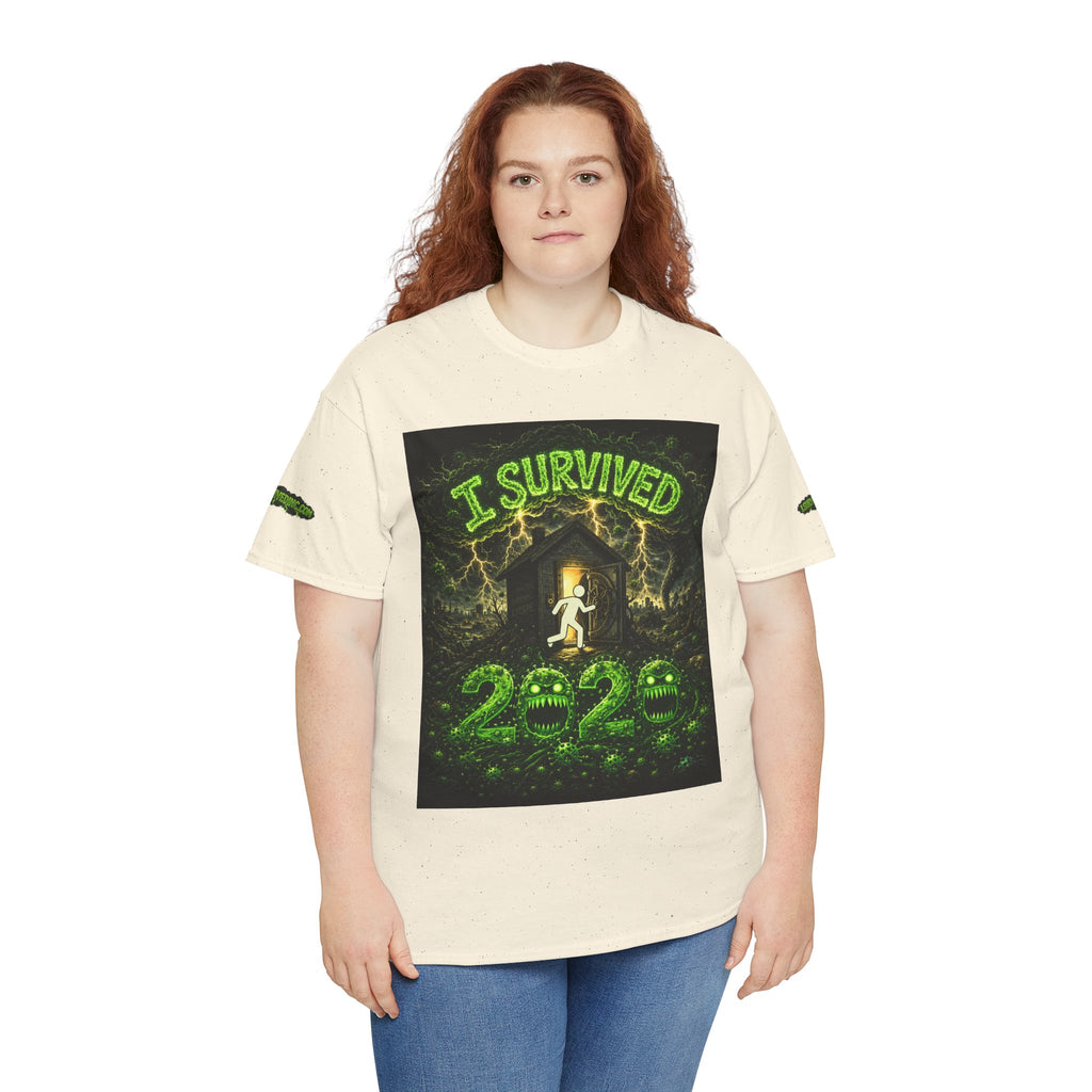 I Survived 2020 — S1:E2 "The Coming of COVID" | Pandemic Edition Unisex Heavy Cotton Tee (SPECIAL EDITION)