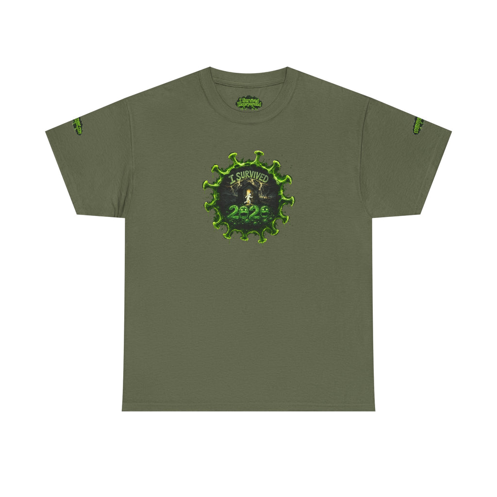 I Survived 2020 — PANDEMIC S1:E1: Director's Cut Special Edition "COVID-19: The Coronavirus" Unisex Heavy Cotton Tee