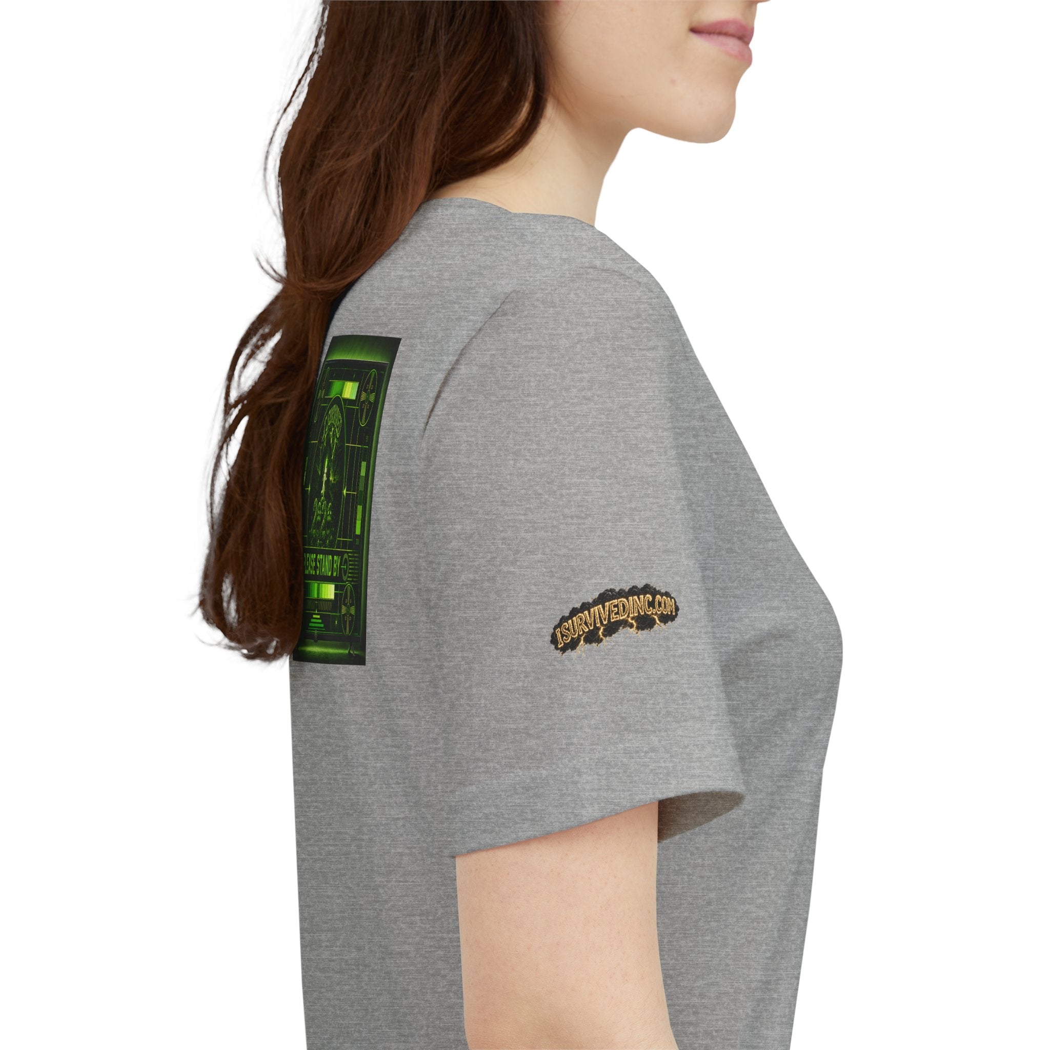 I Survived 2020 — "Please Stand By" Test Pattern Toxic Signal Tee Special Edition Summer Premiere Unisex Jersey Short Sleeve Tee