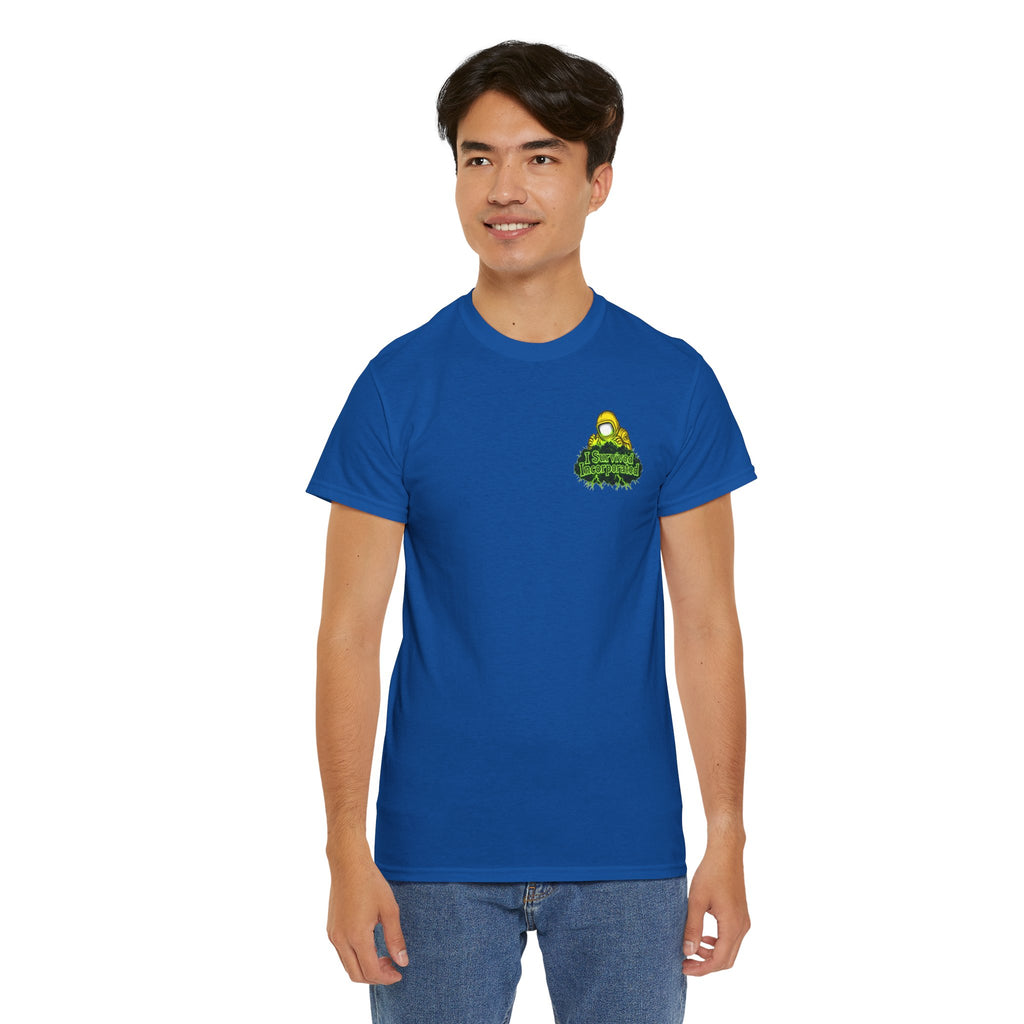 I Survived 2020 — "Please Stand By" Test Pattern Toxic Signal Tee Summer Premiere Unisex Heavy Cotton Tee