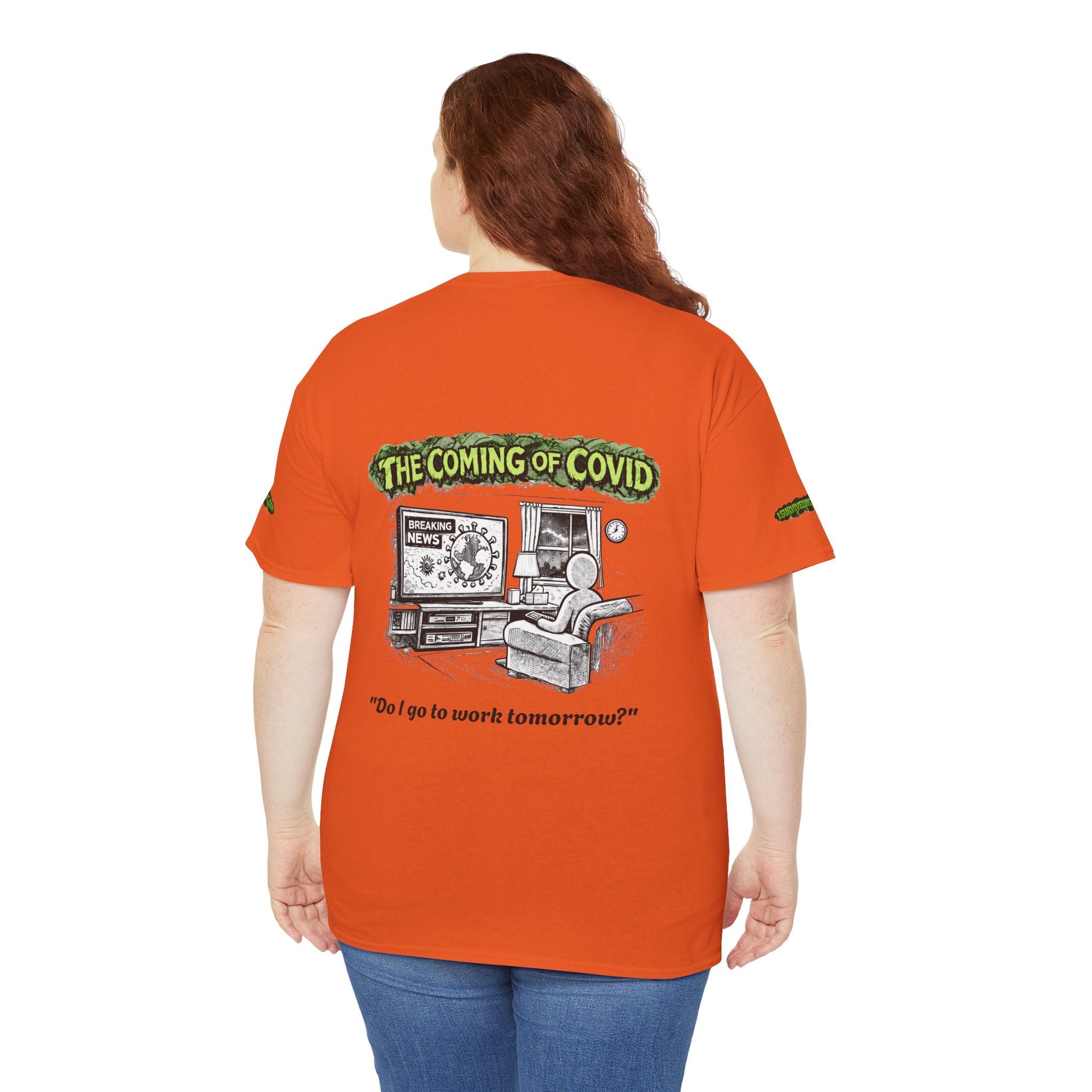 I Survived 2020 — Director's Cut S1:E2 "The Coming of COVID" | Pandemic Edition Unisex Heavy Cotton Tee (SPECIAL EDITION)