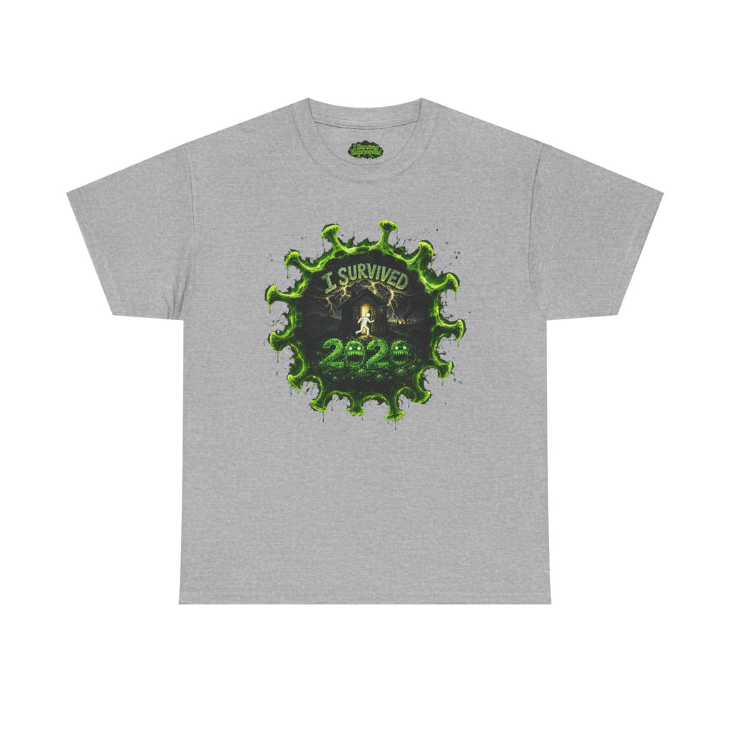I Survived 2020 — Director's Cut S1:E2 "The Coming of COVID" | Pandemic Edition Unisex Heavy Cotton Tee