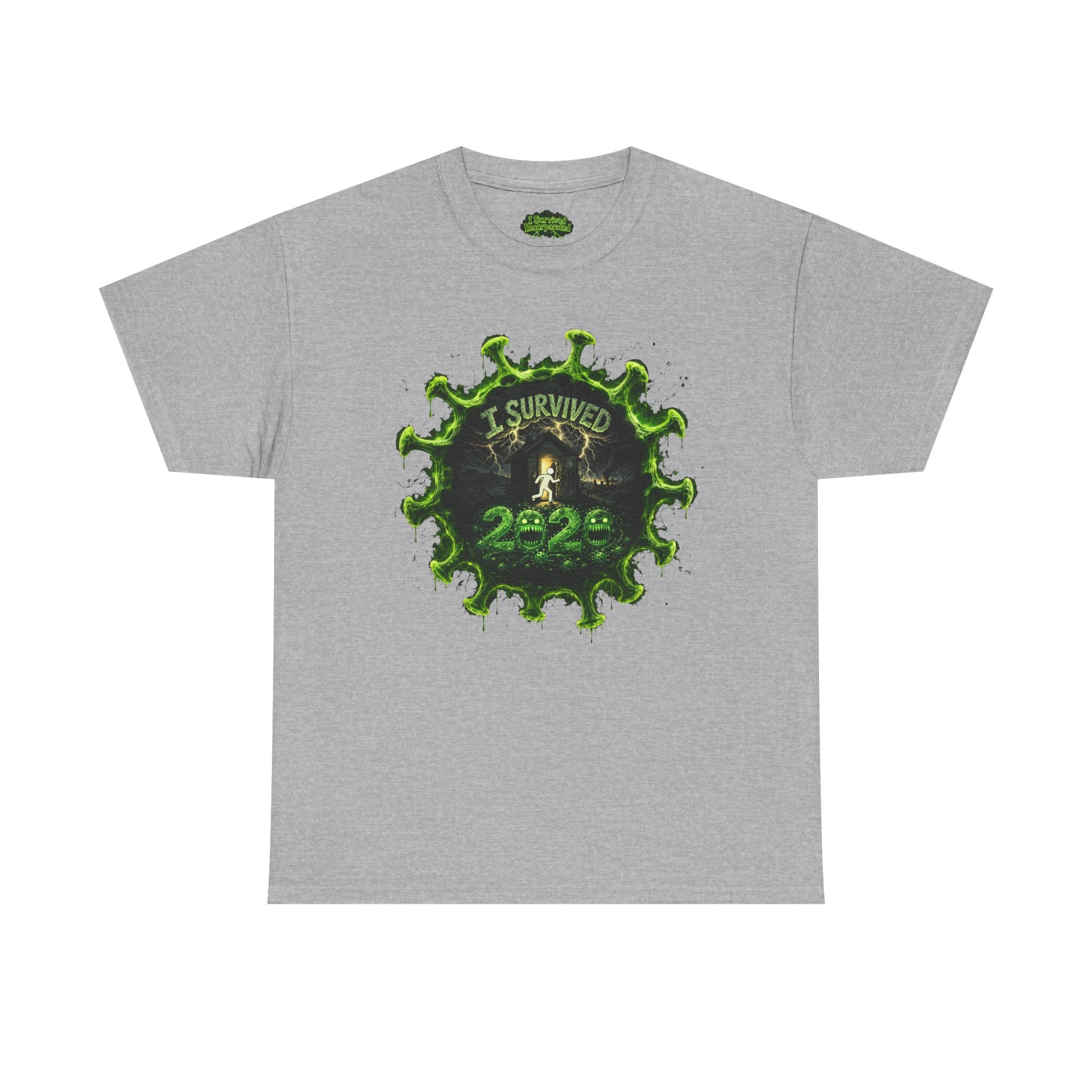 I Survived 2020 — Director's Cut S1:E2 "The Coming of COVID" | Pandemic Edition Unisex Heavy Cotton Tee