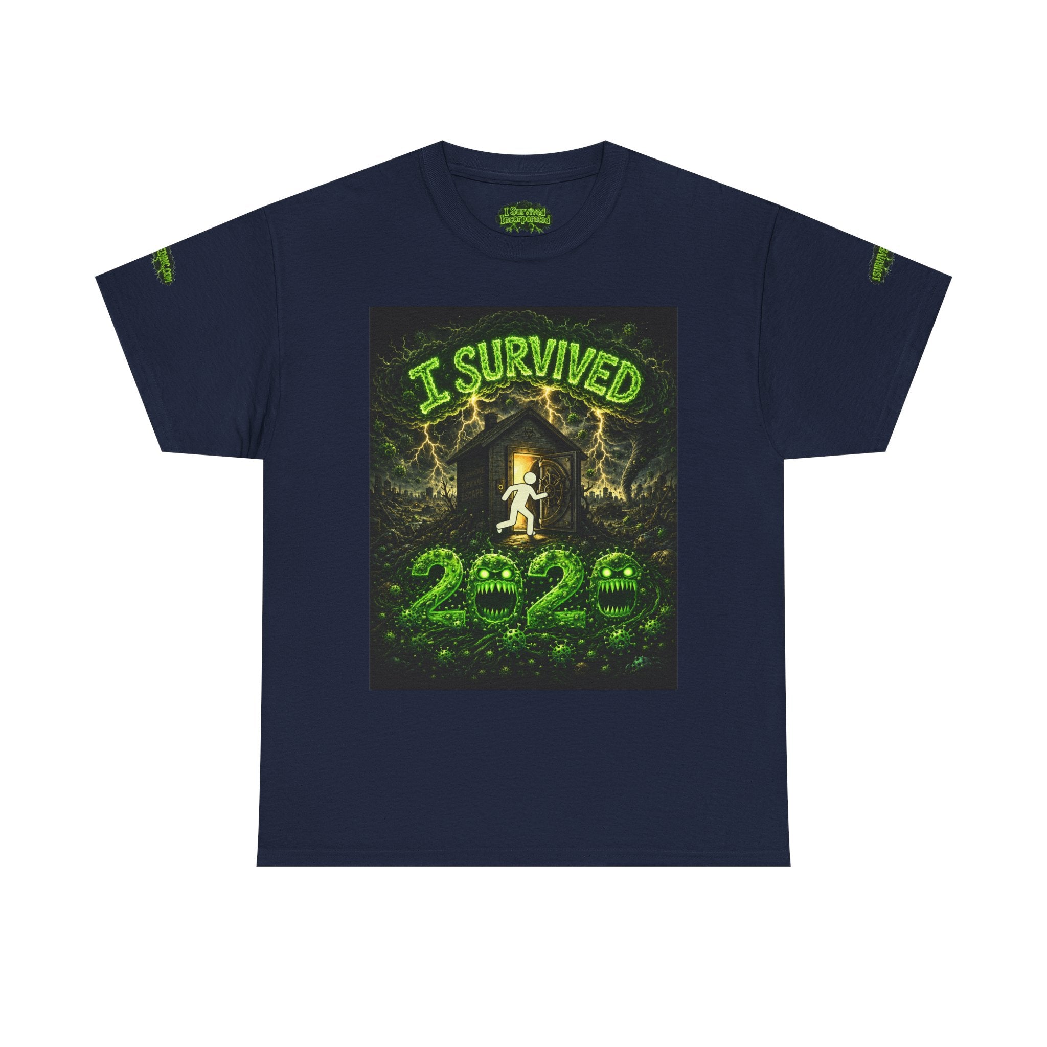 I Survived 2020 — S1:E1 "COVID-19: The Coronavirus" | Pandemic Edition Unisex Heavy Cotton Tee (SPECIAL EDITION)