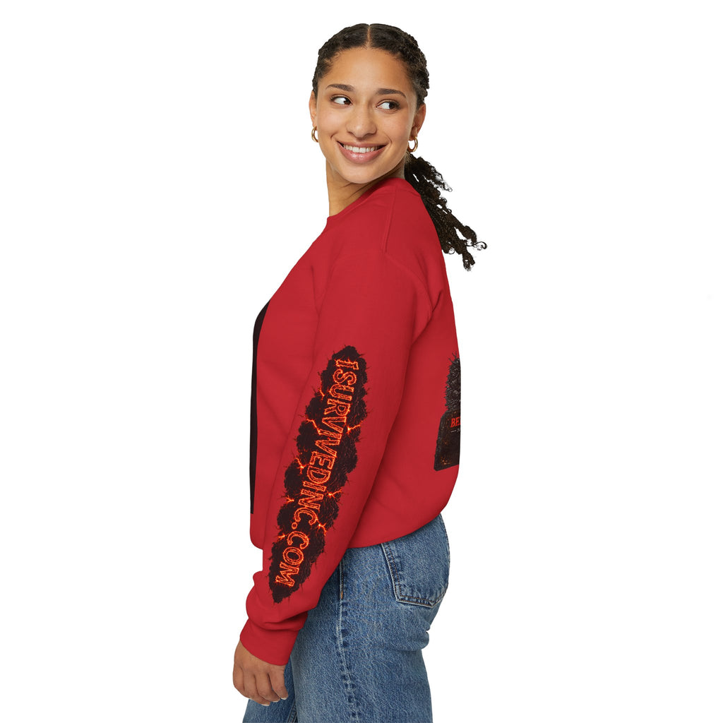 I Survived 2020 — WILDFIRES S2:E1: "Berry Creek" Memorial Unisex Heavy Blend™ Crewneck Sweatshirt