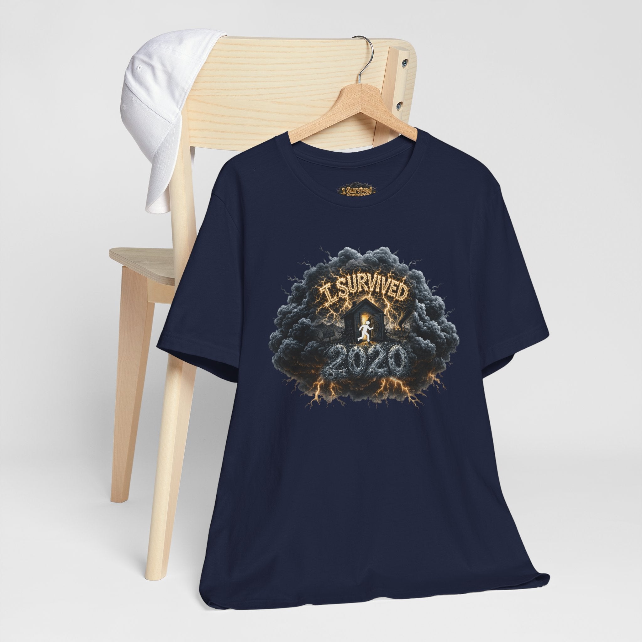 I Survived 2020 — Director's Cut Original Design Teaser Tee | Season 1 Premiere Drop Unisex Jersey Short Sleeve Tee