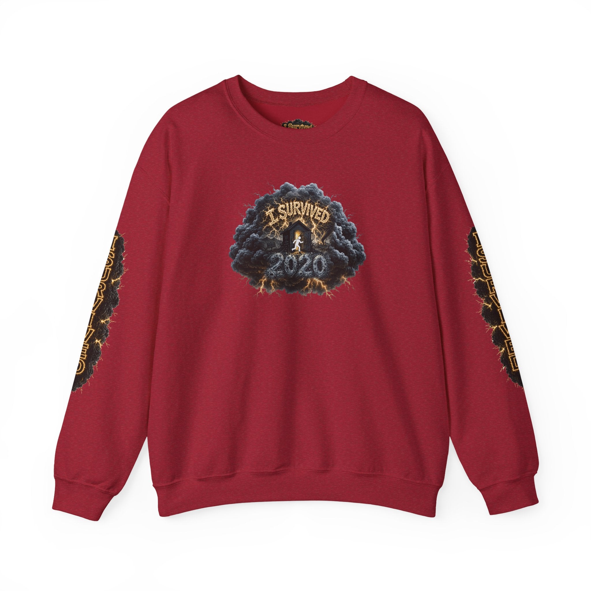 I Survived 2020 — Original PILOT Design: Director's Cut Special Edition Unisex Heavy Blend™ Crewneck Sweatshirt