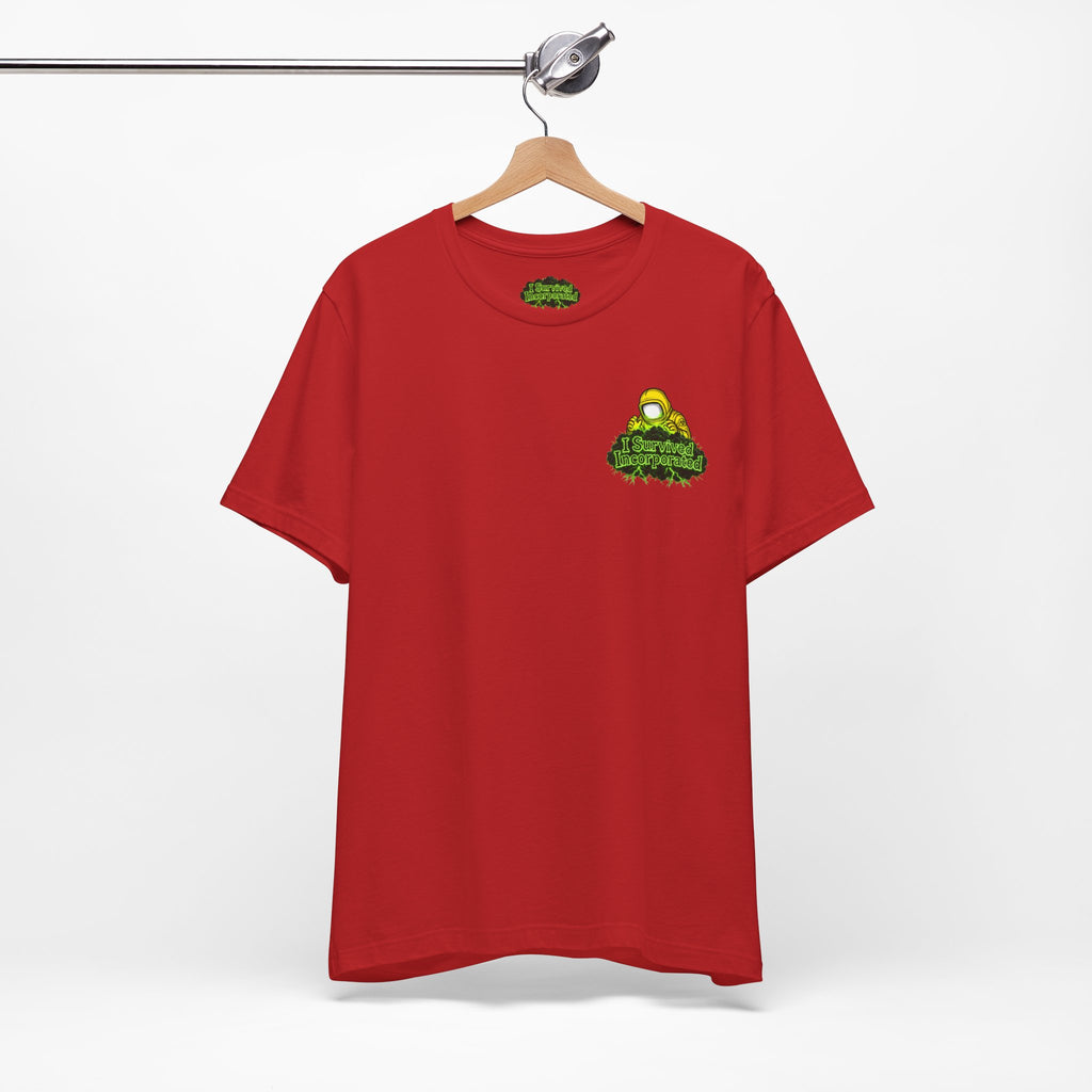 I Survived 2020 — "Please Stand By" Test Pattern Toxic Signal Tee Summer Premiere Unisex Jersey Short Sleeve Tee