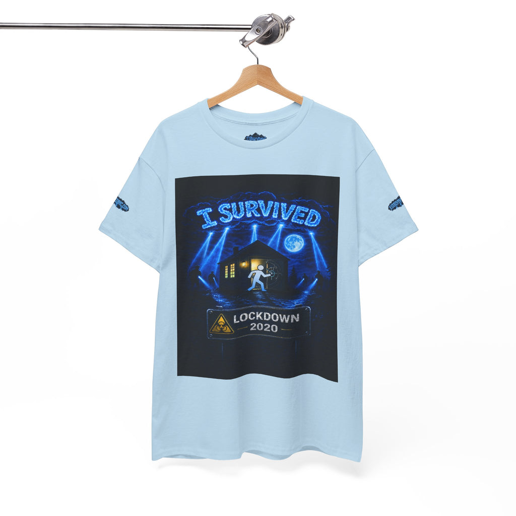 I Survived 2020 — S3:E3 "Remote Schooling" | Lockdown Edition Documentary Unisex Heavy Cotton Tee (SPECIAL EDITION)