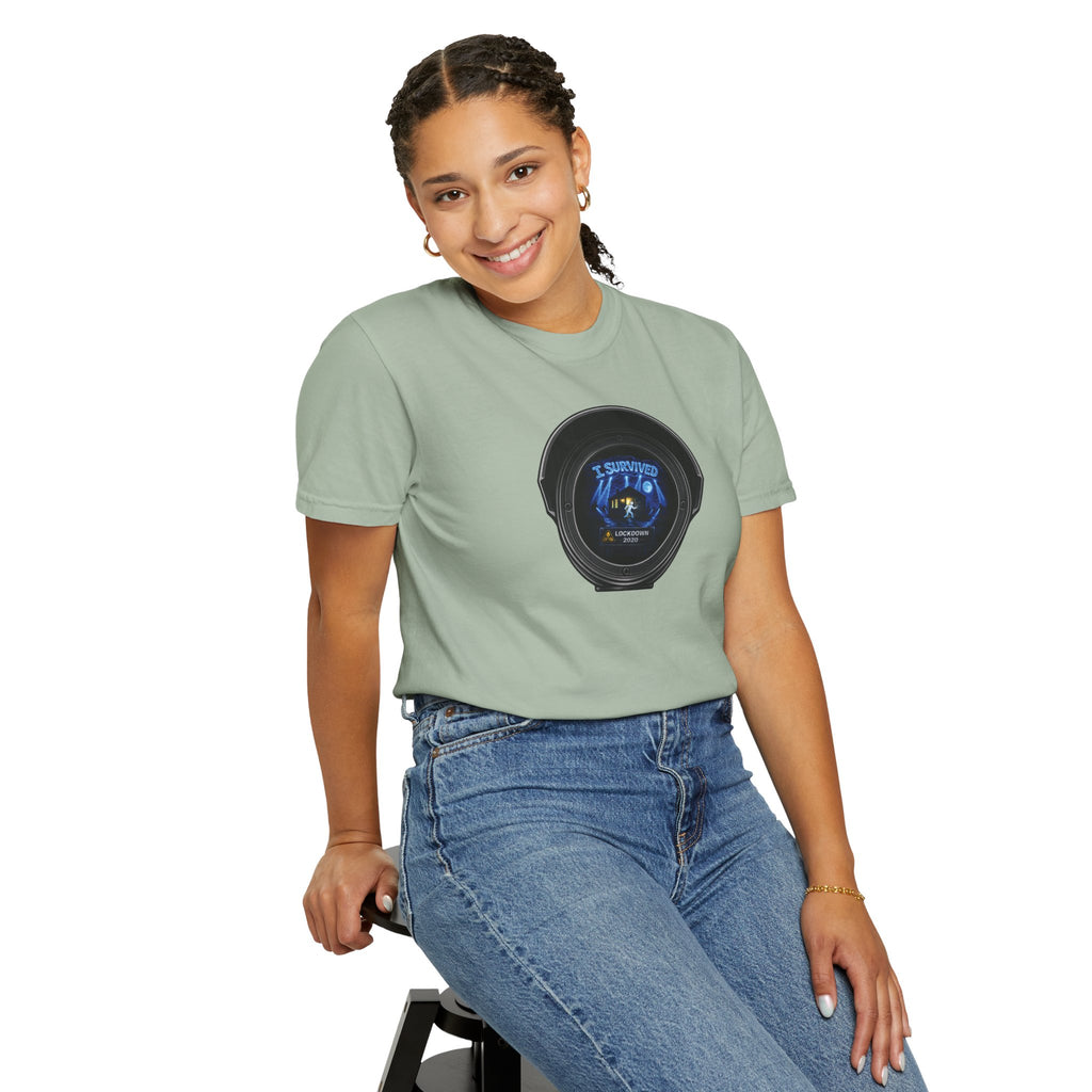 I Survived 2020 —  LOCKDOWN S3:E2: Director's Cut "Dating Under Lockdown" Unisex Garment-Dyed T-shirt