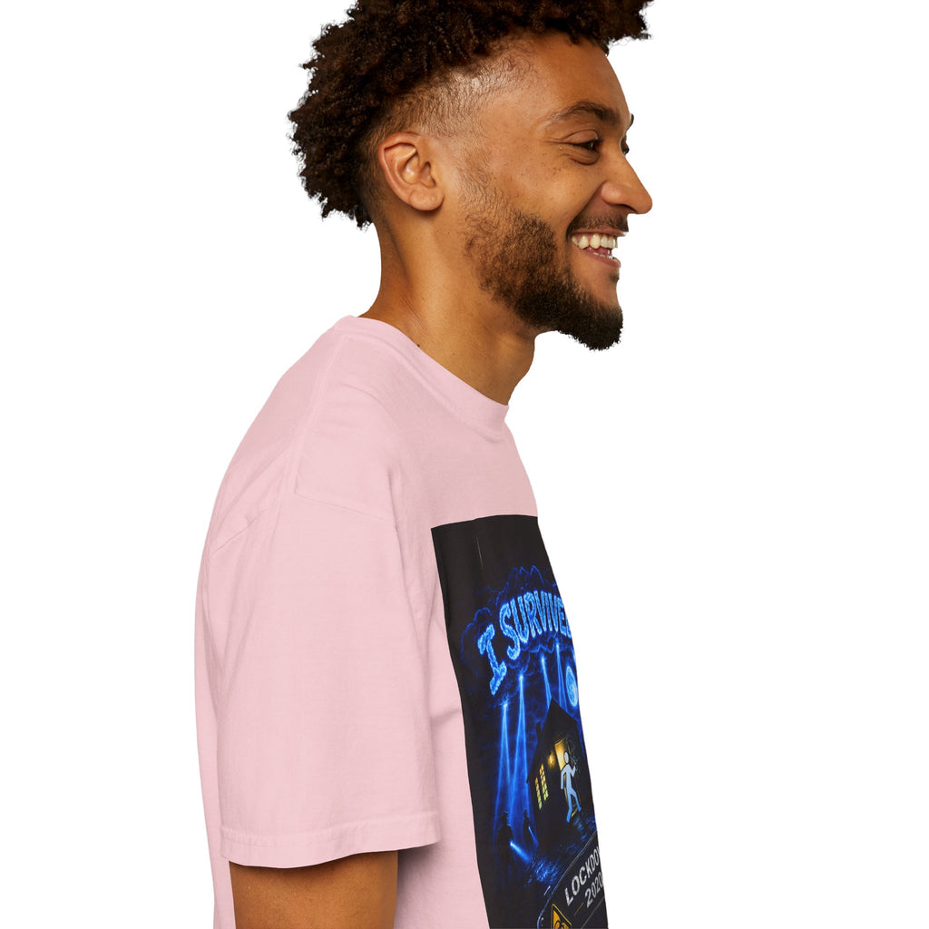 I Survived 2020 — LOCKDOWN S3:E3: "Remote Schooling" Unisex Garment-Dyed T-shirt