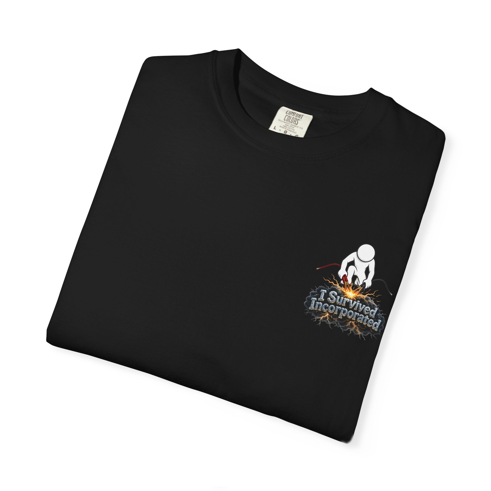 I Survived 2020 — "Please Stand By" Test Pattern Tee Summer Premier Unisex Garment-Dyed T-shirt