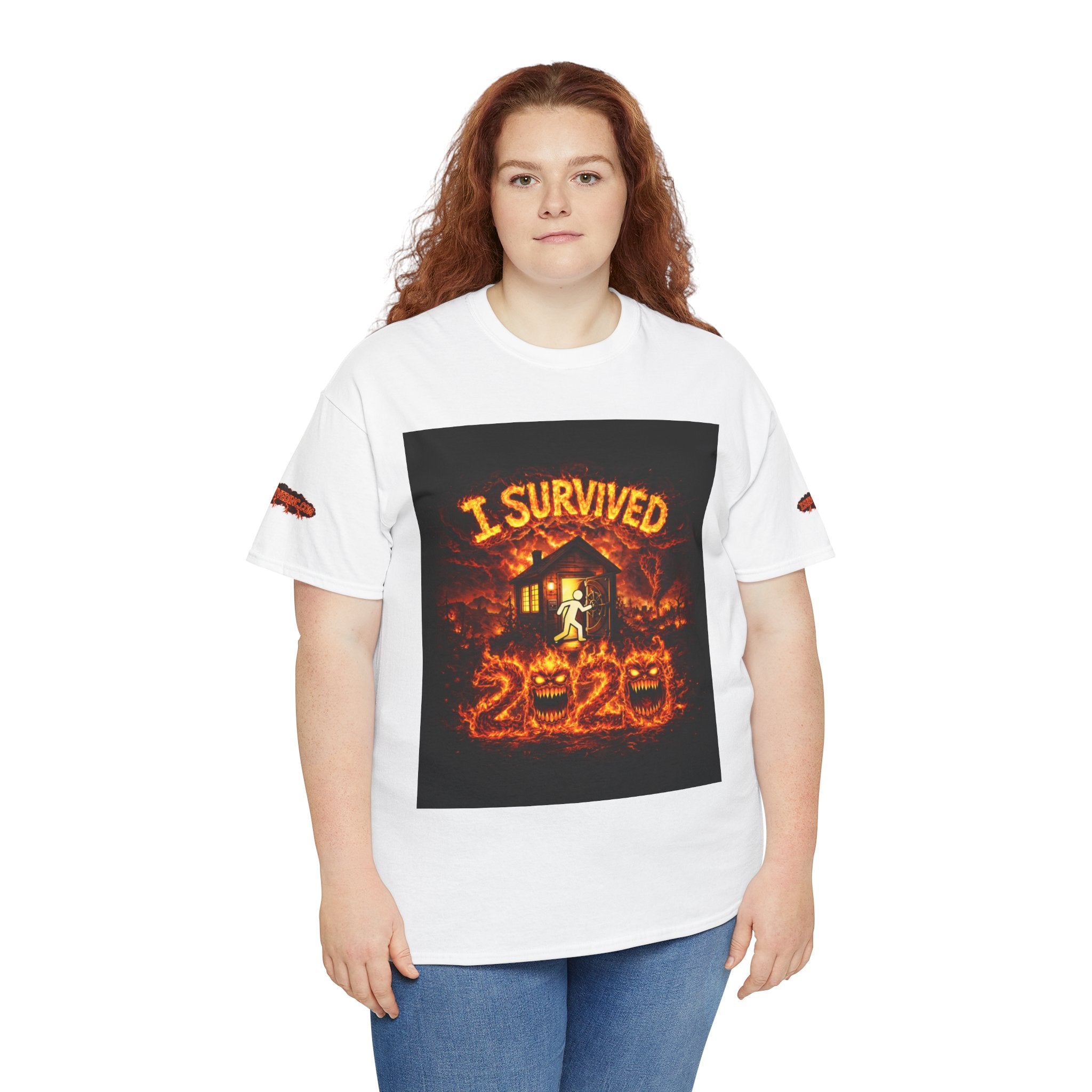 I Survived 2020 — S2:E4 "Western U.S. Wildfire Season" | Mid-Season Finale Pt. 1 | Wildfire Edition Memorial Unisex Heavy Cotton Tee (SPECIAL EDITION)