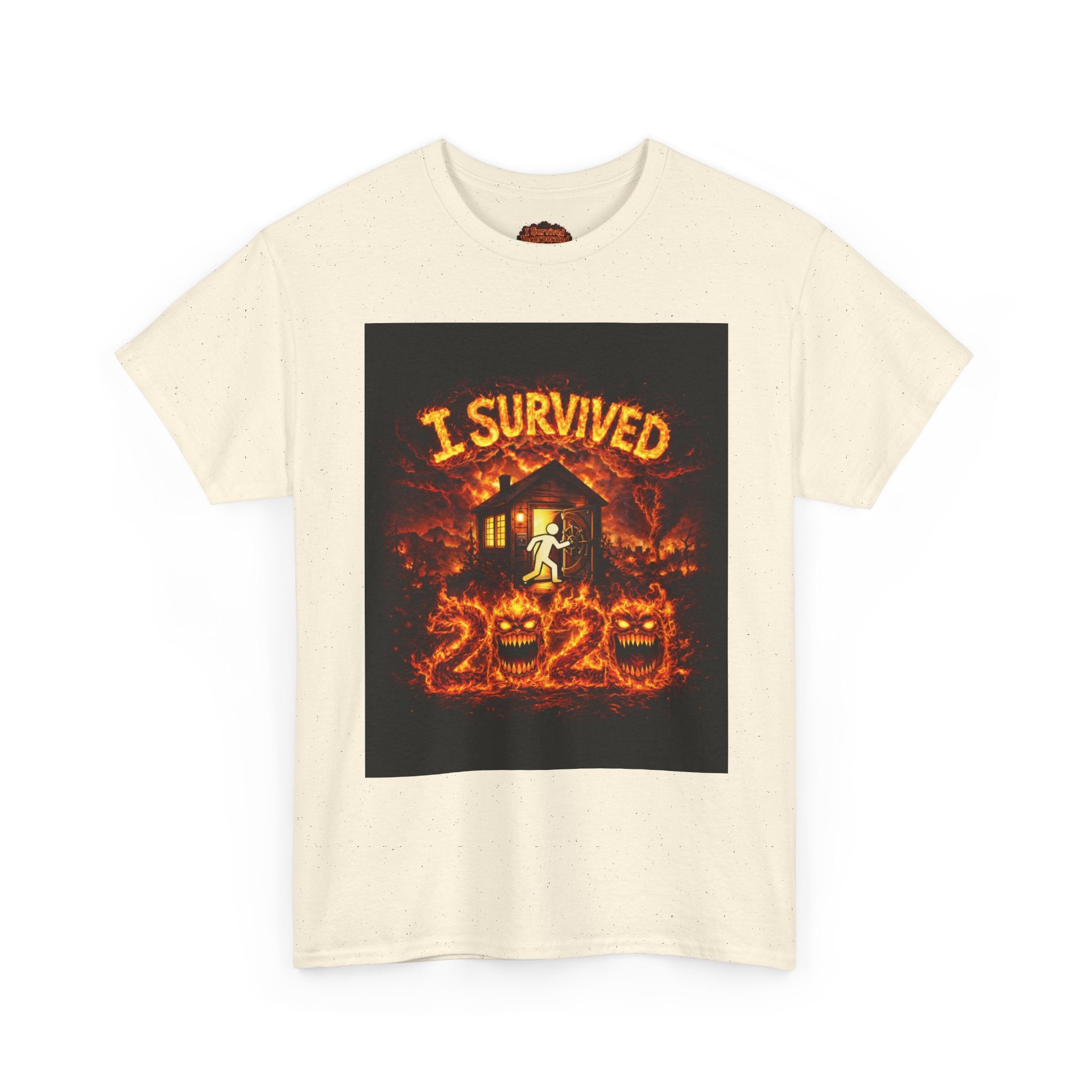 I Survived 2020 — S2:E3 "The California Wildfires" | Wildfire Edition Memorial Unisex Heavy Cotton Tee