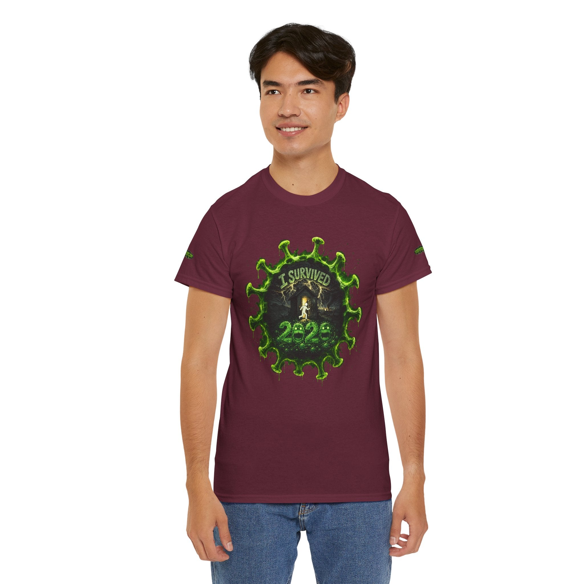 I Survived 2020 — Director's Cut S1:E1 "COVID-19: The Coronavirus" | Pandemic Edition Unisex Heavy Cotton Tee (SPECIAL EDITION)