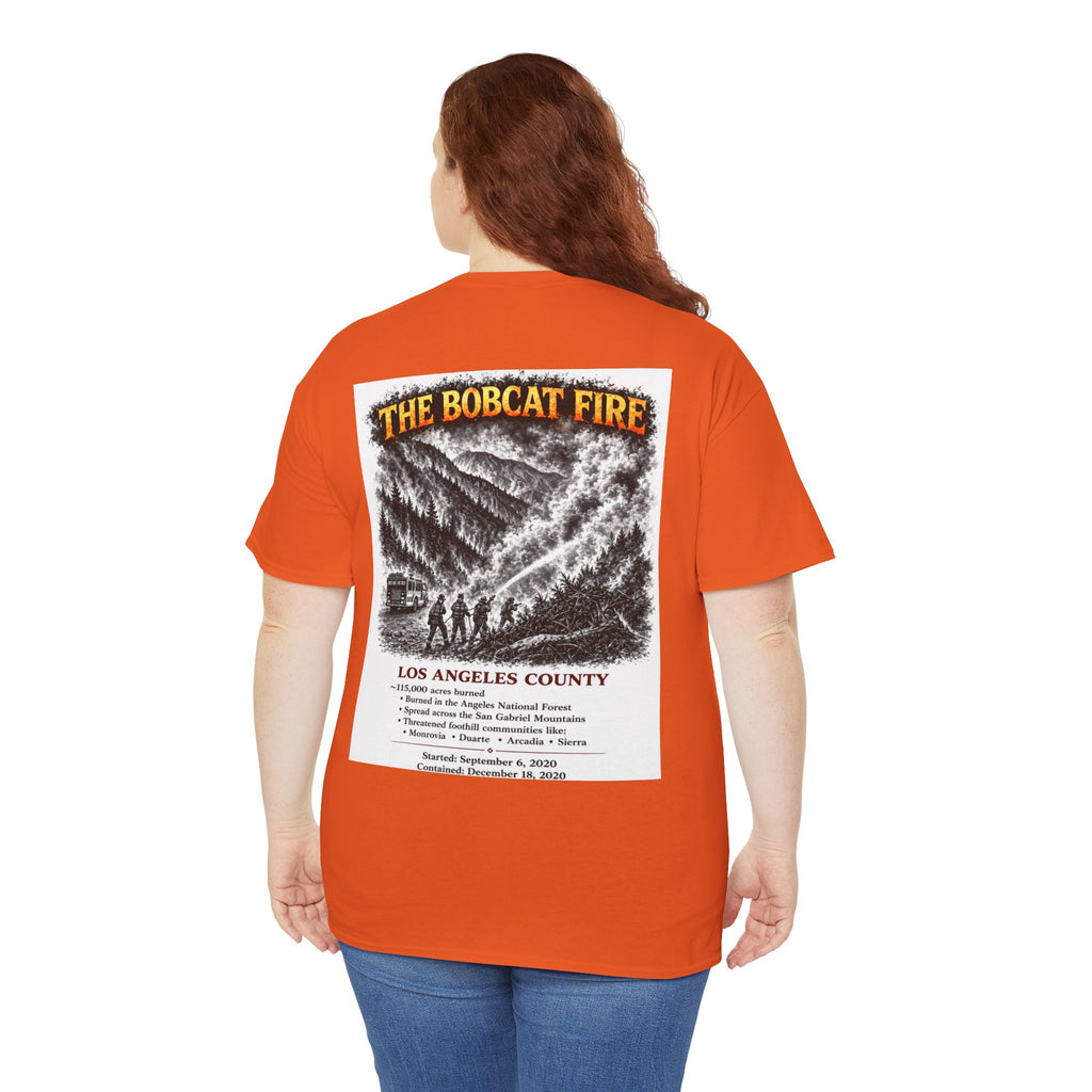 I Survived 2020 — S2:E2 "The Bobcat Fire" | Wildfire Edition Memorial Unisex Heavy Cotton Tee