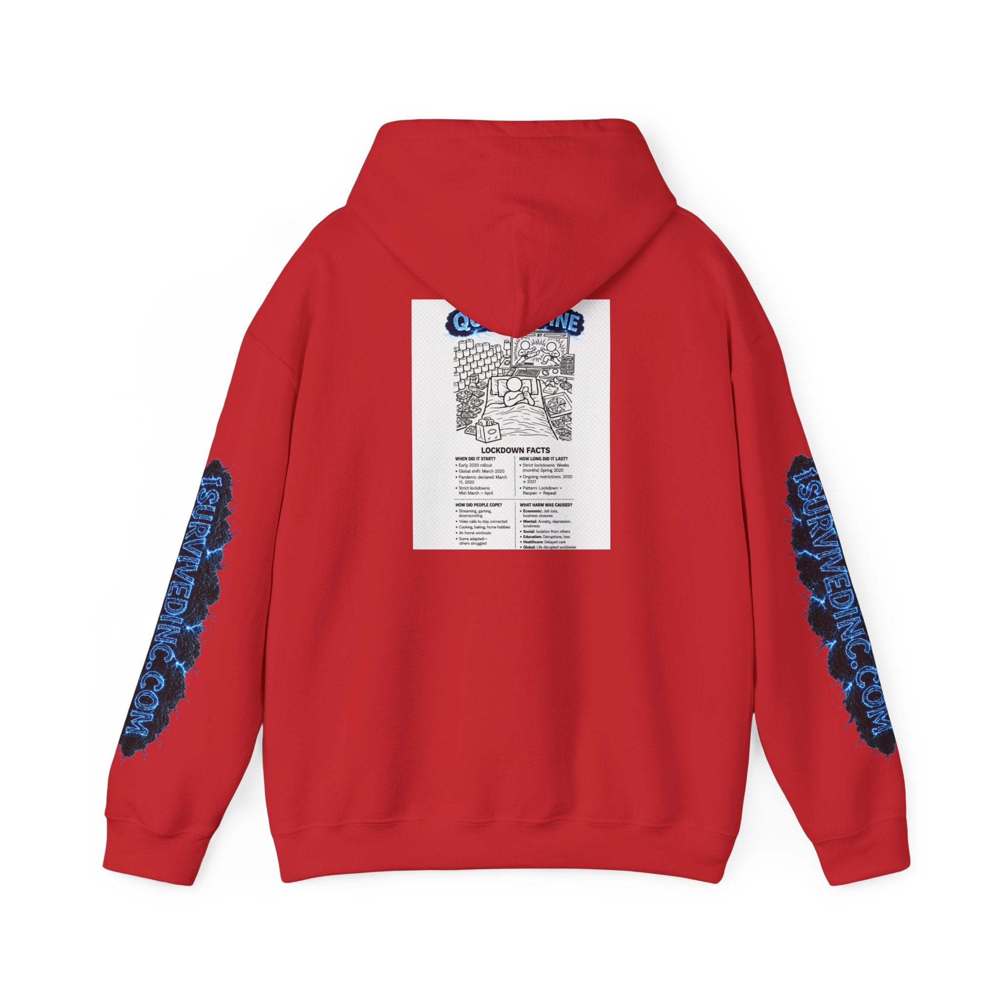 I Survived 2020 — S3:E1 "Quarantine" | Lockdown Edition Documentary Hoodie Sweatshirt