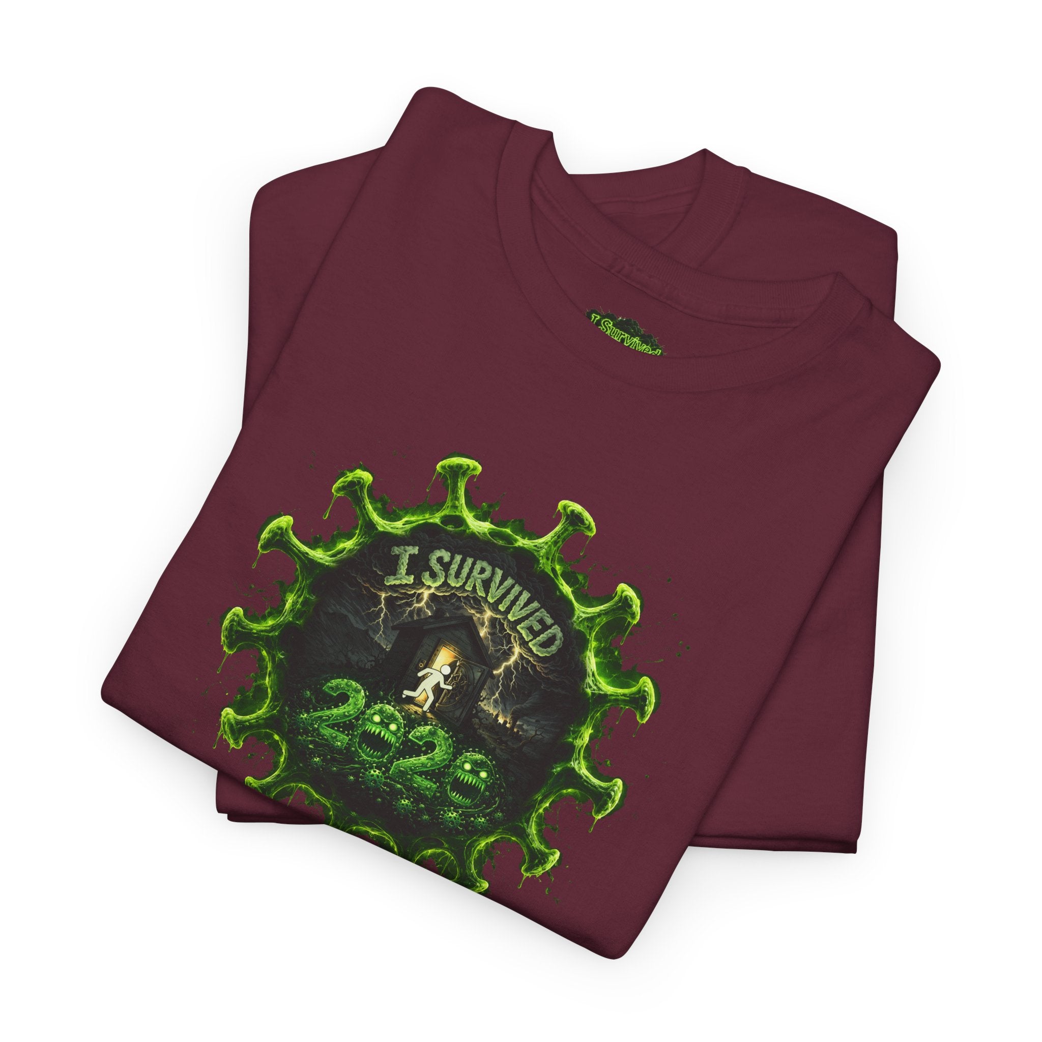 I Survived 2020 — PANDEMIC S1:E2: Director's Cut Special Edition "The Coming of COVID" Unisex Heavy Cotton Tee