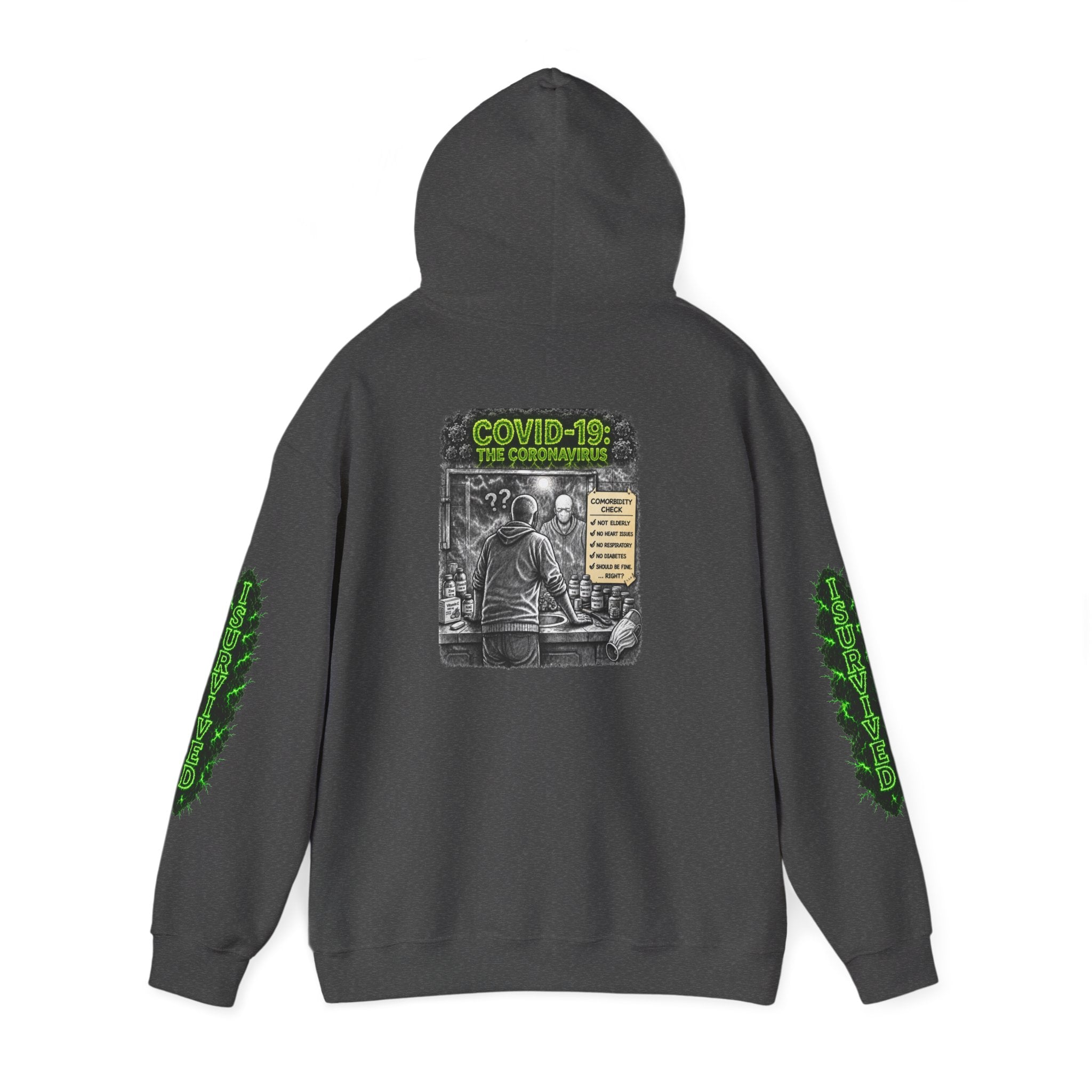 I Survived 2020 — Director's Cut S1:E1 "COVID-19: The Coronavirus" | Pandemic Edition Hoodie Sweatshirt