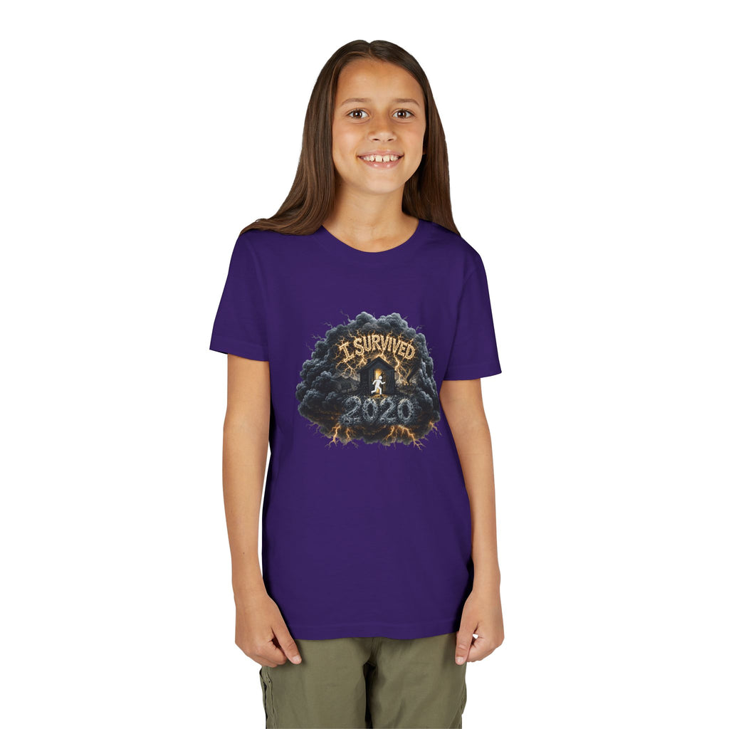 I Survived 2020 — Director's Cut Original Design Teaser Tee | Season 1 Premiere Drop Youth Short Sleeve Tee